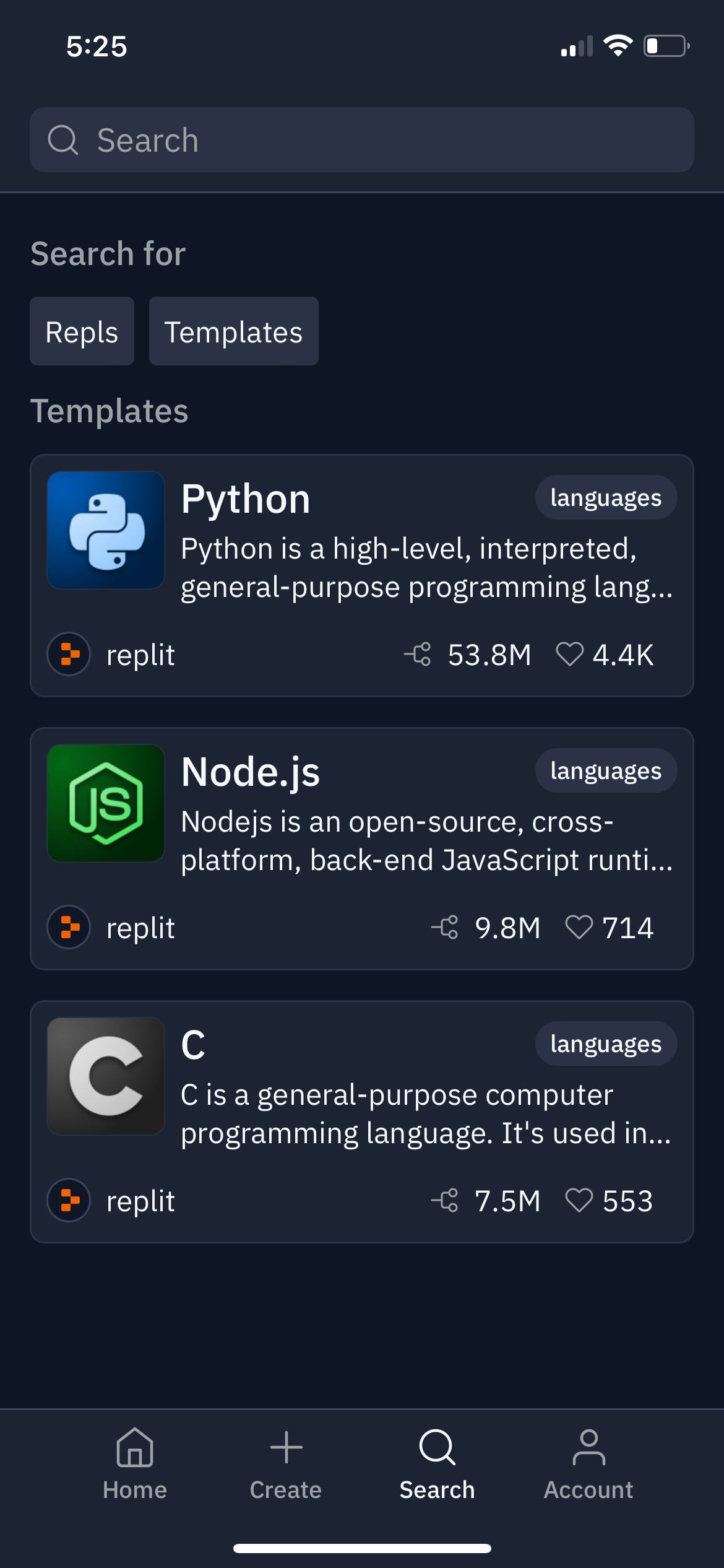 replit app screenshot 34