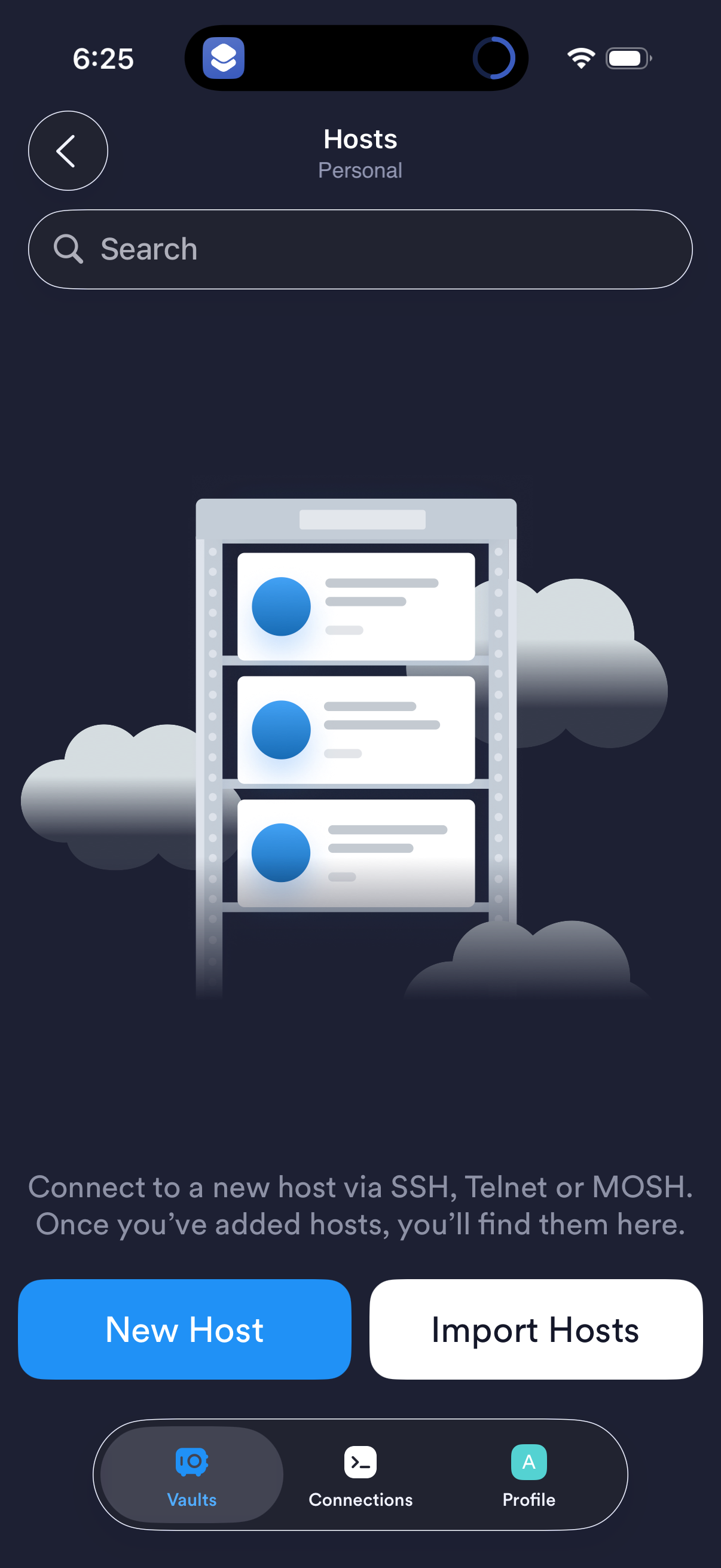 termius app screenshot 1