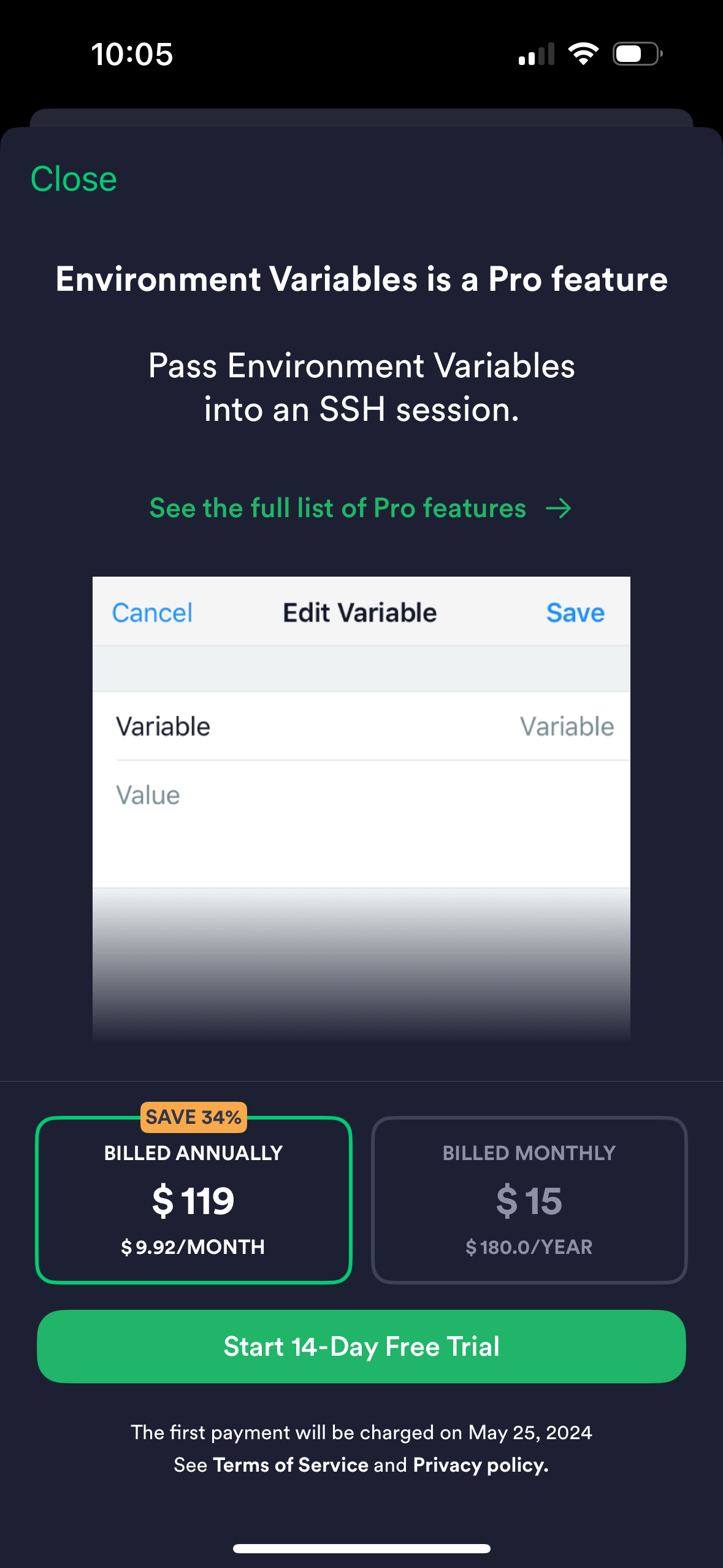 termius app screenshot 41