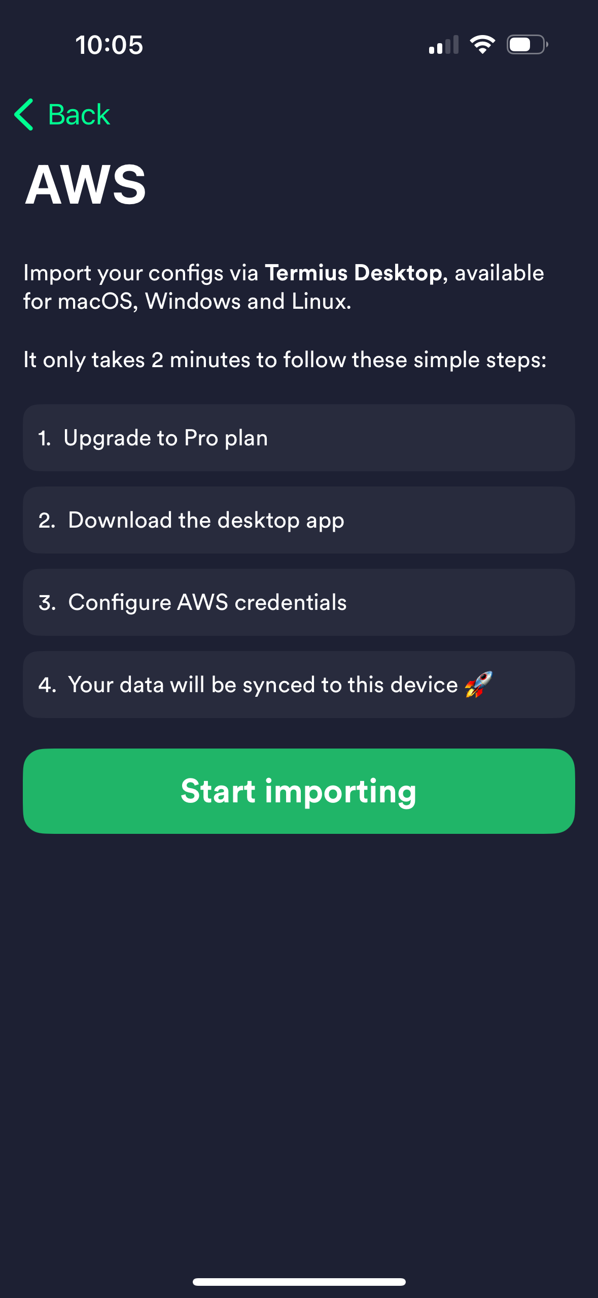 termius app screenshot 40