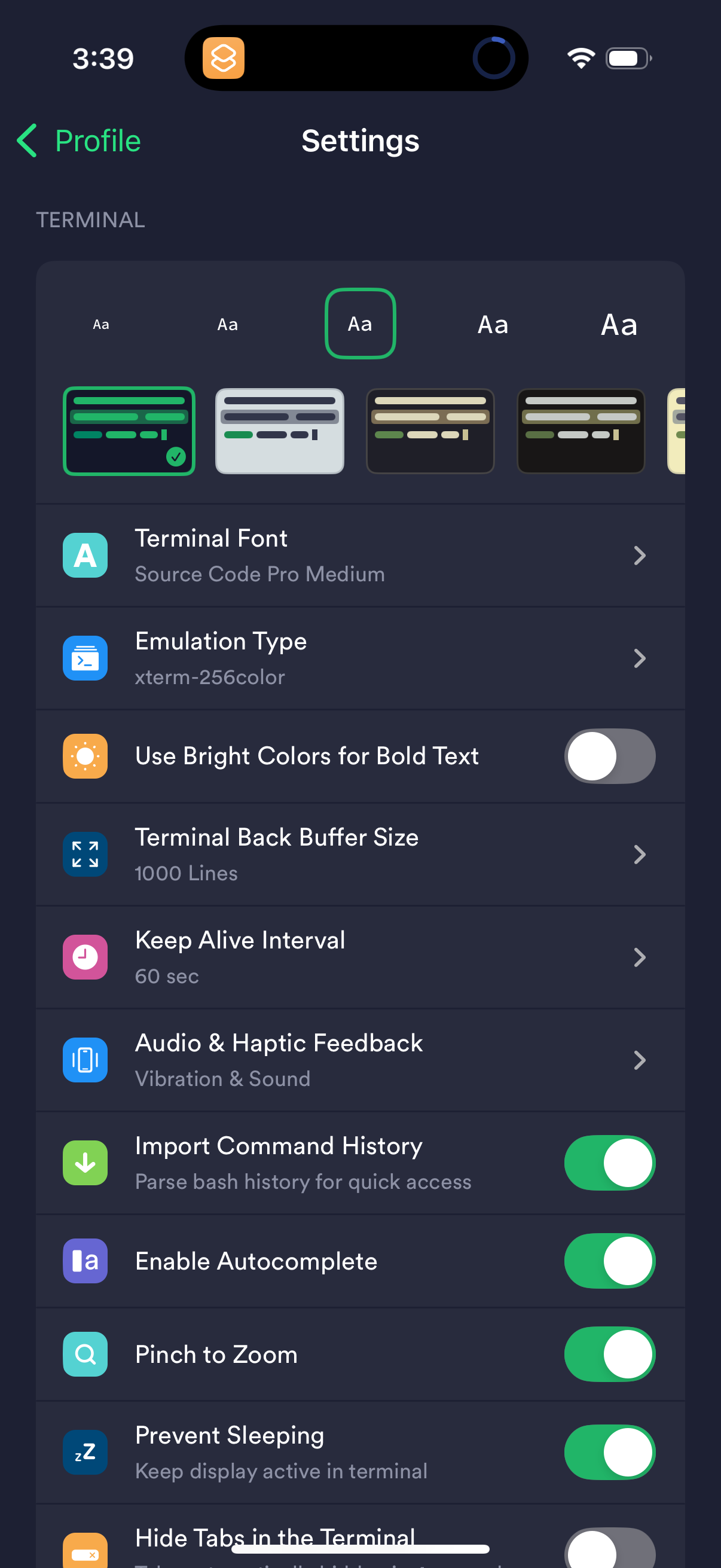 termius app screenshot 8