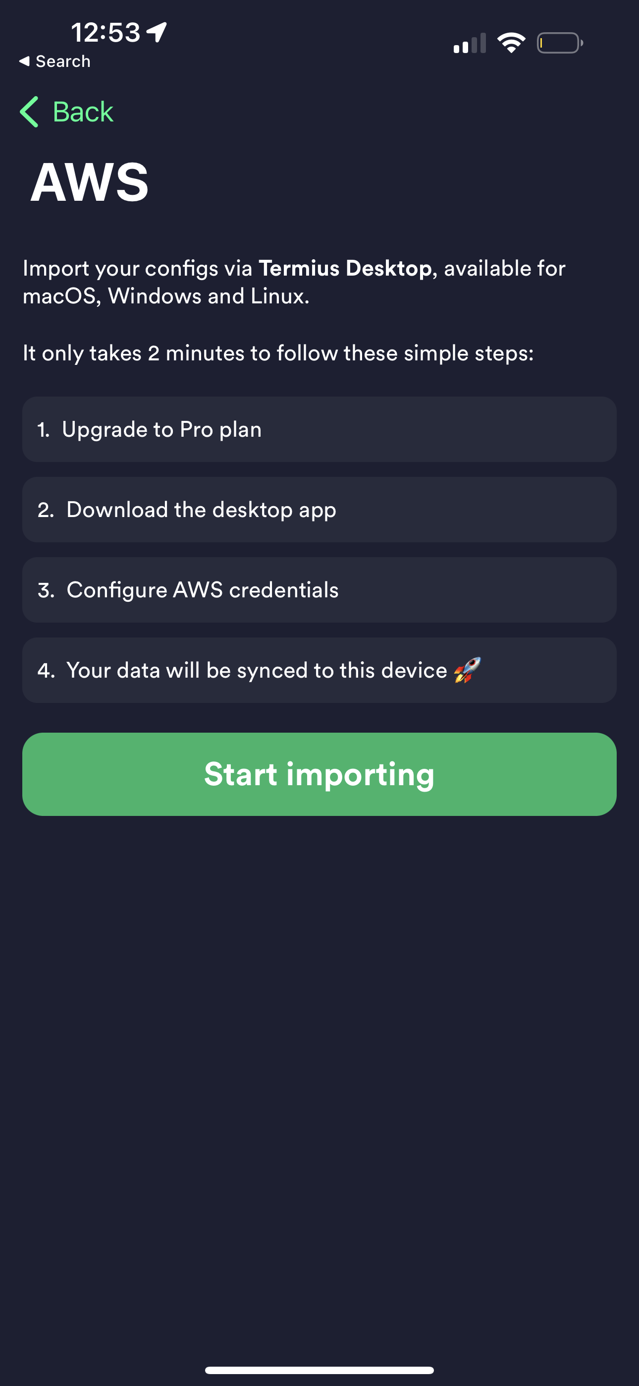 termius app screenshot 6