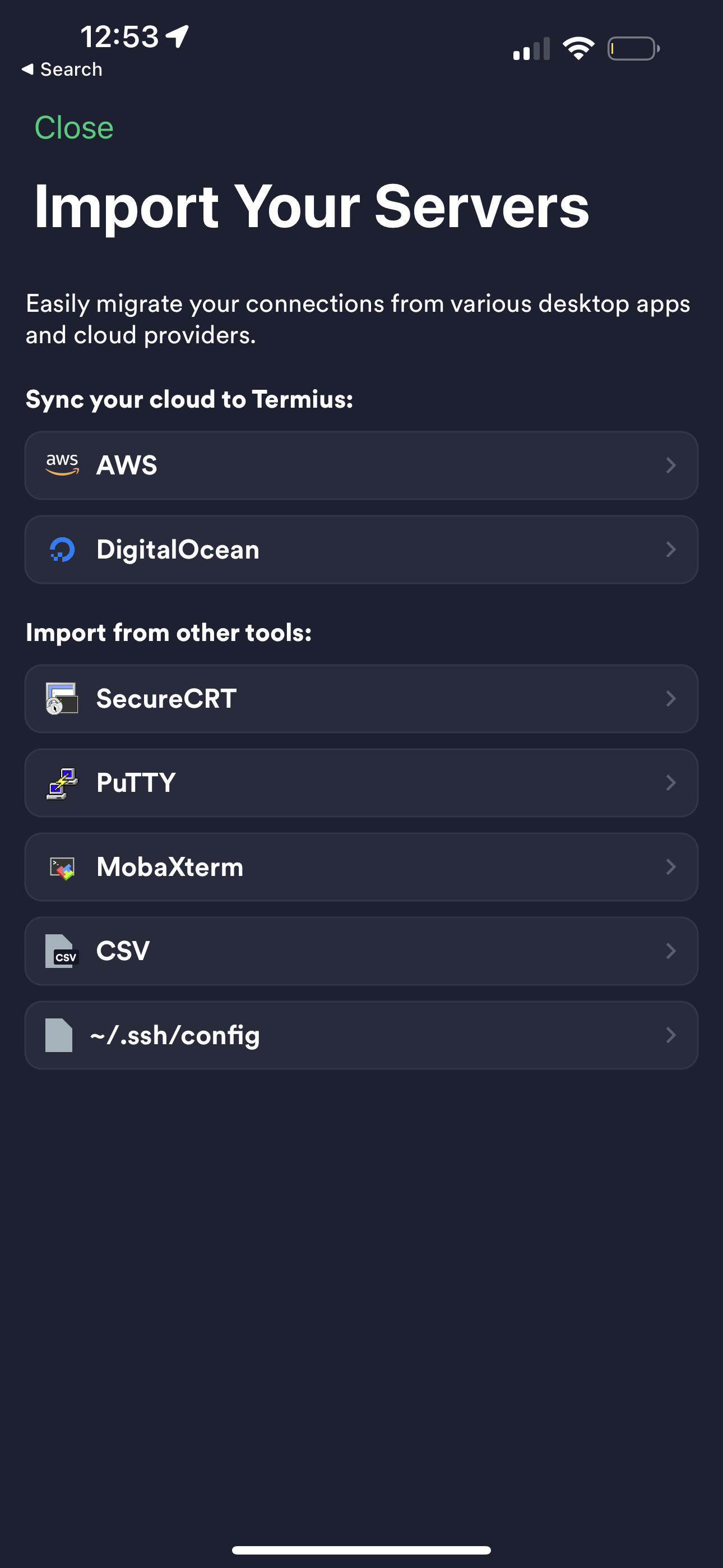 termius app screenshot 95