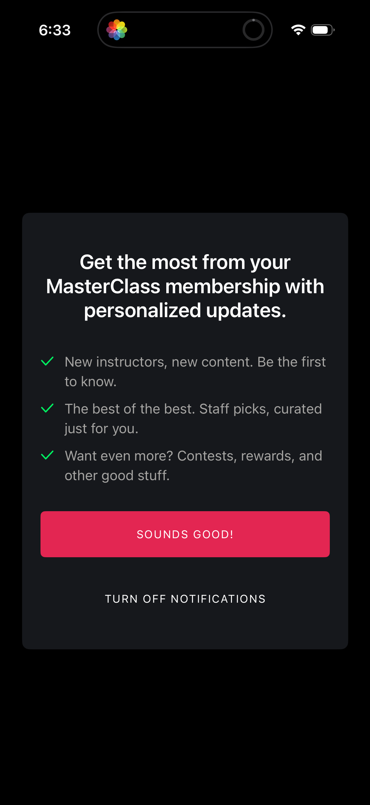 masterclass app screenshot 4