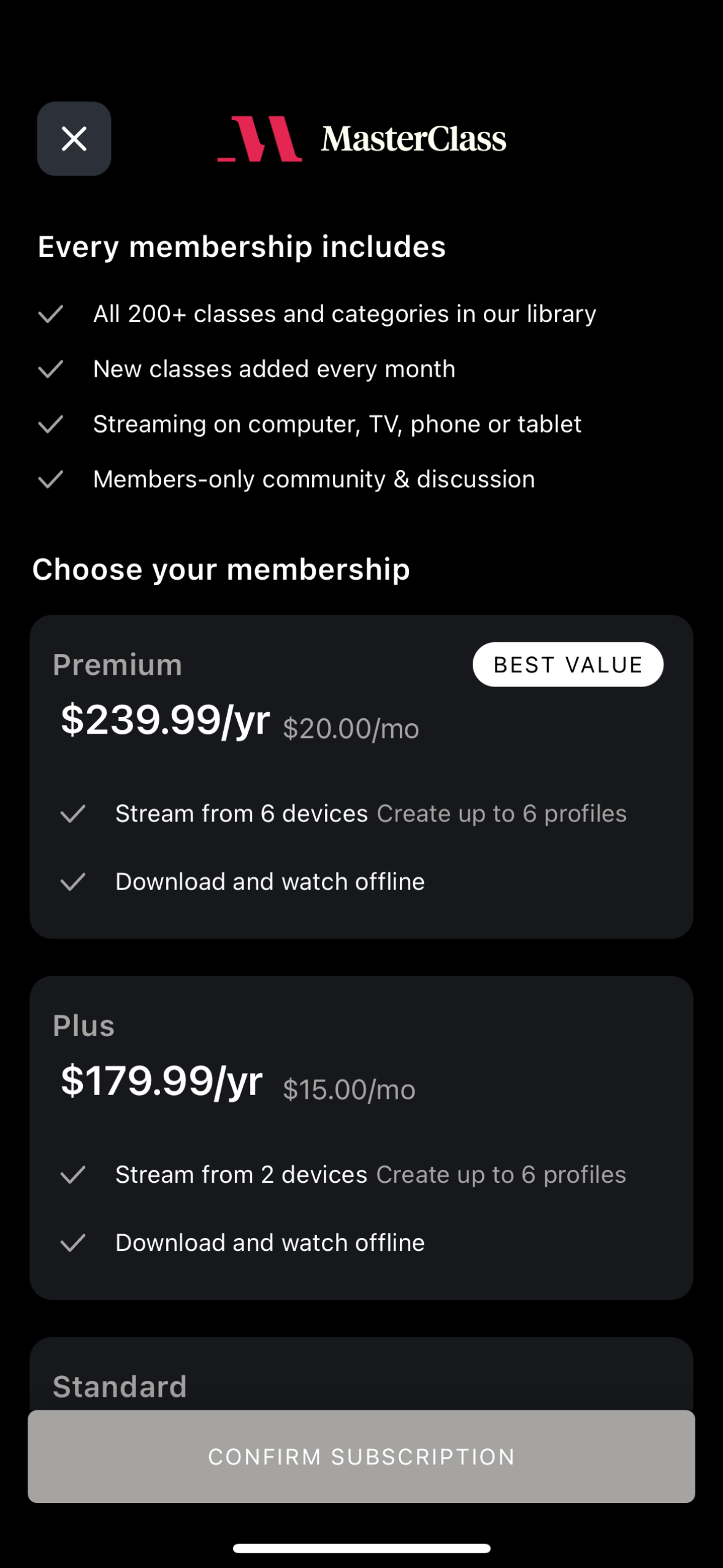 masterclass app screenshot 32