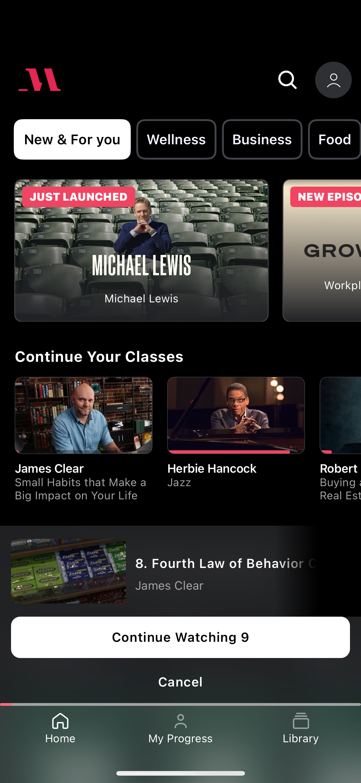 masterclass app screenshot 31