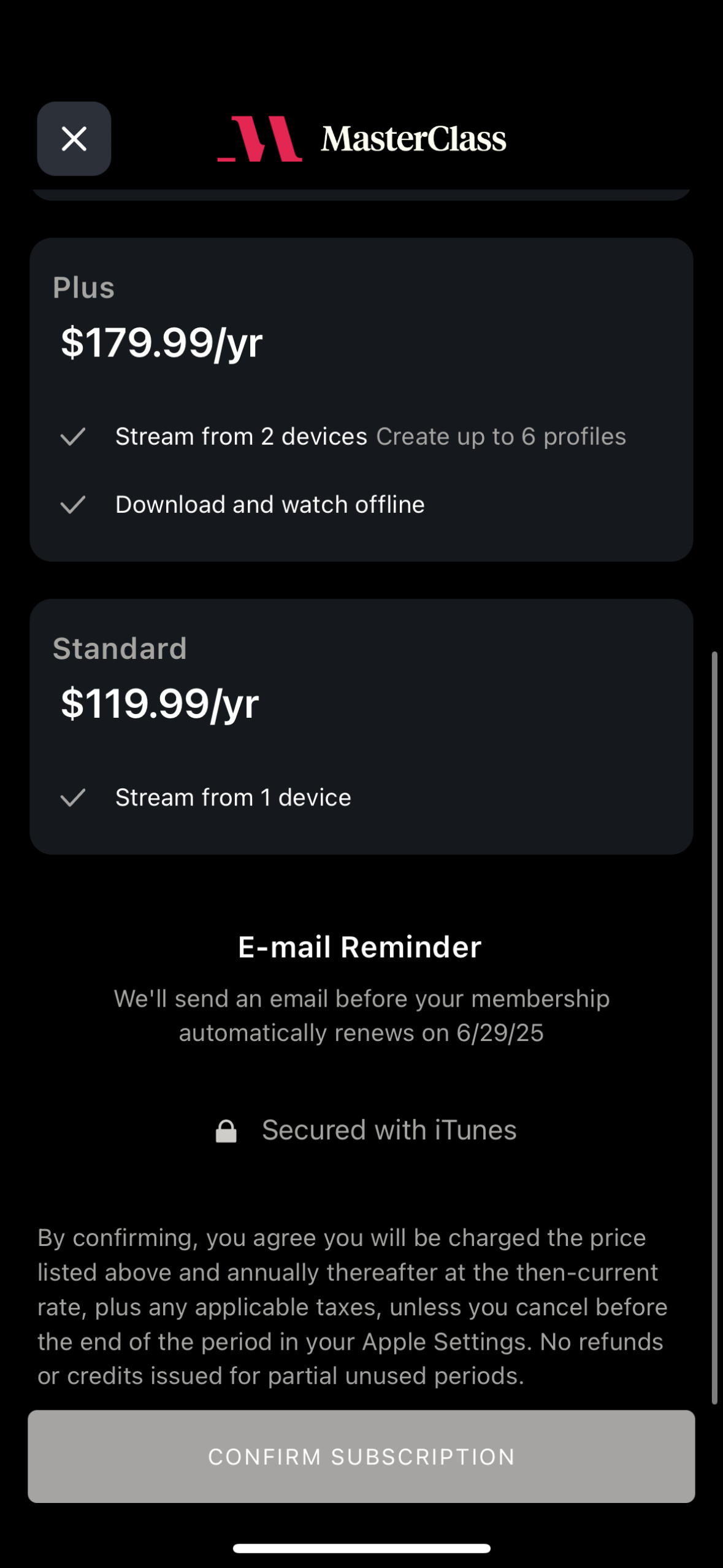 masterclass app screenshot 25