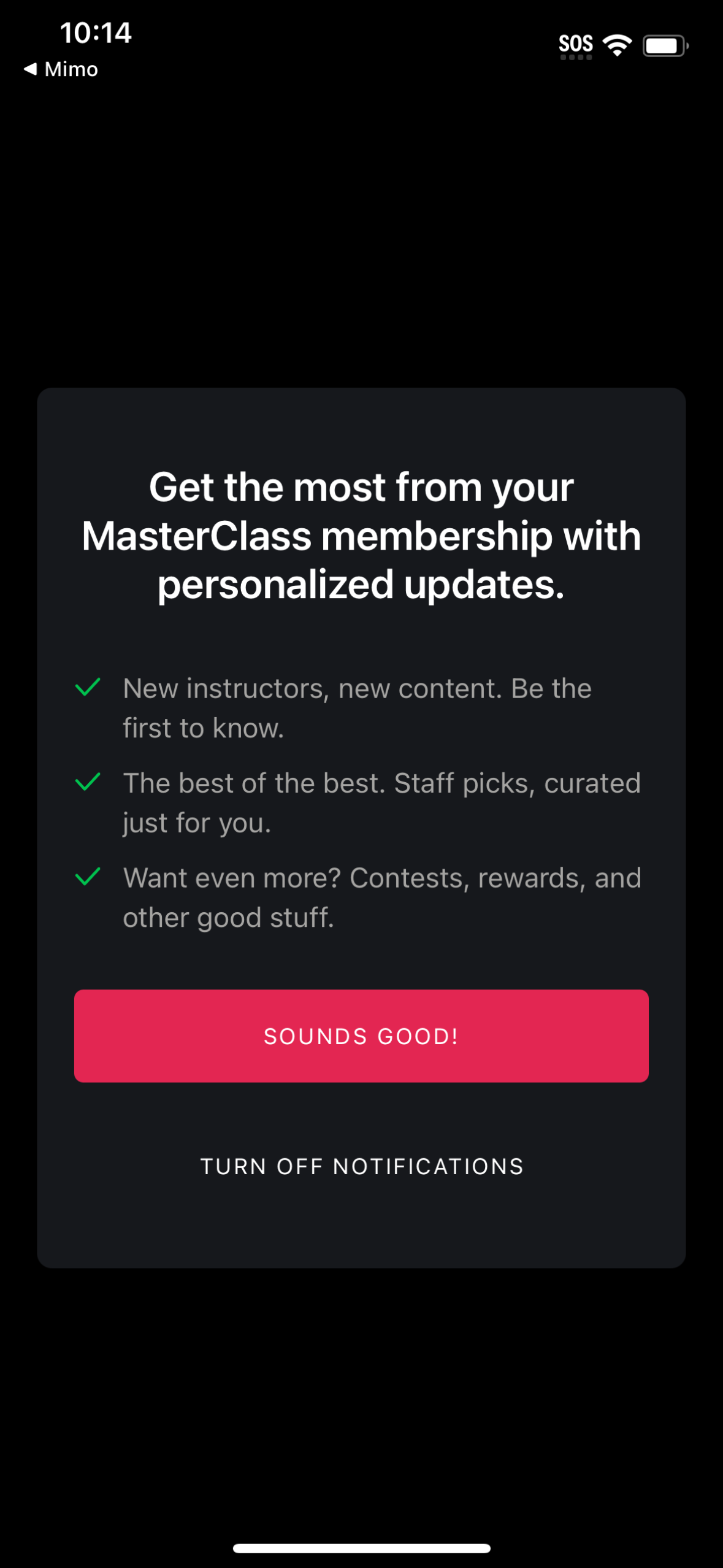 masterclass app screenshot 24