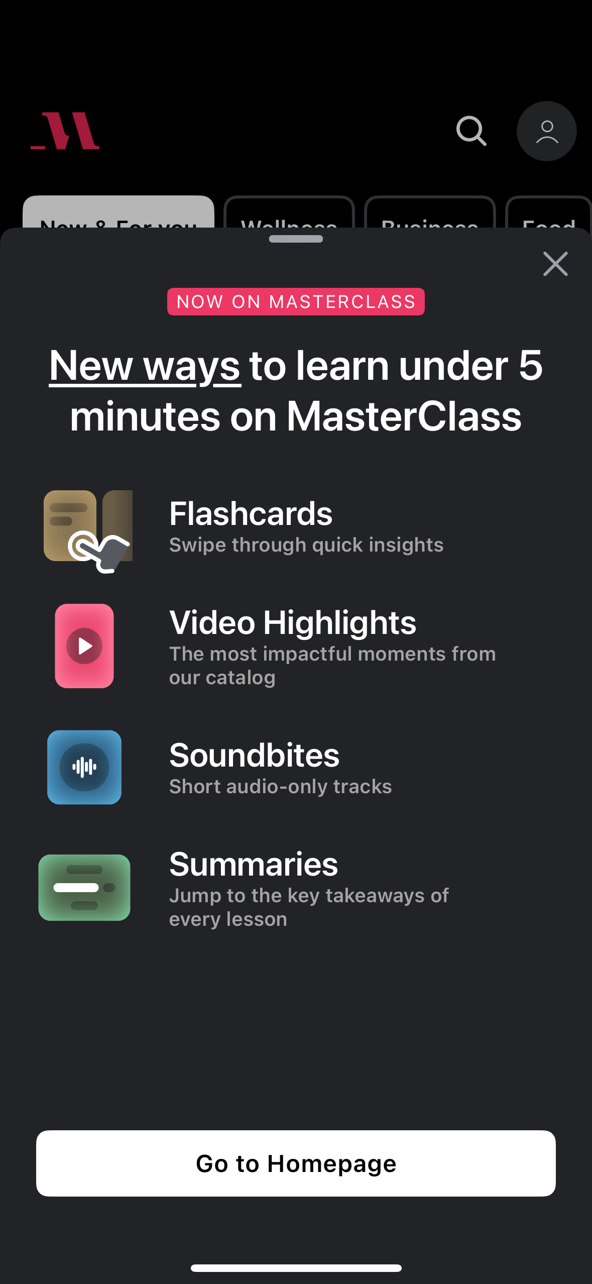 masterclass app screenshot 12