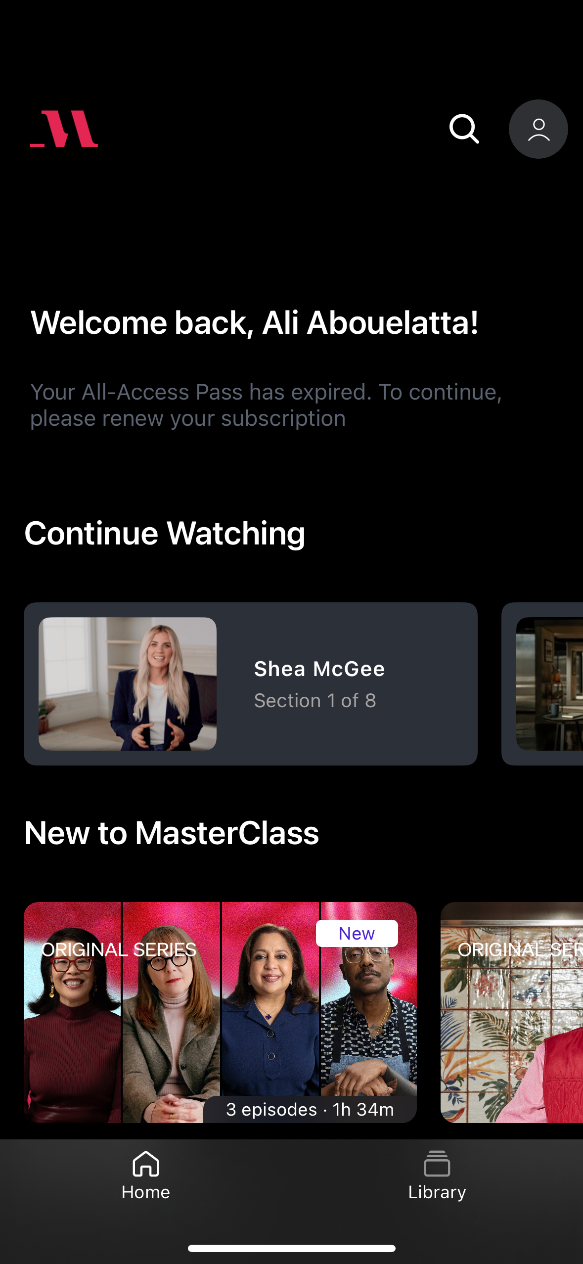 masterclass app screenshot 11
