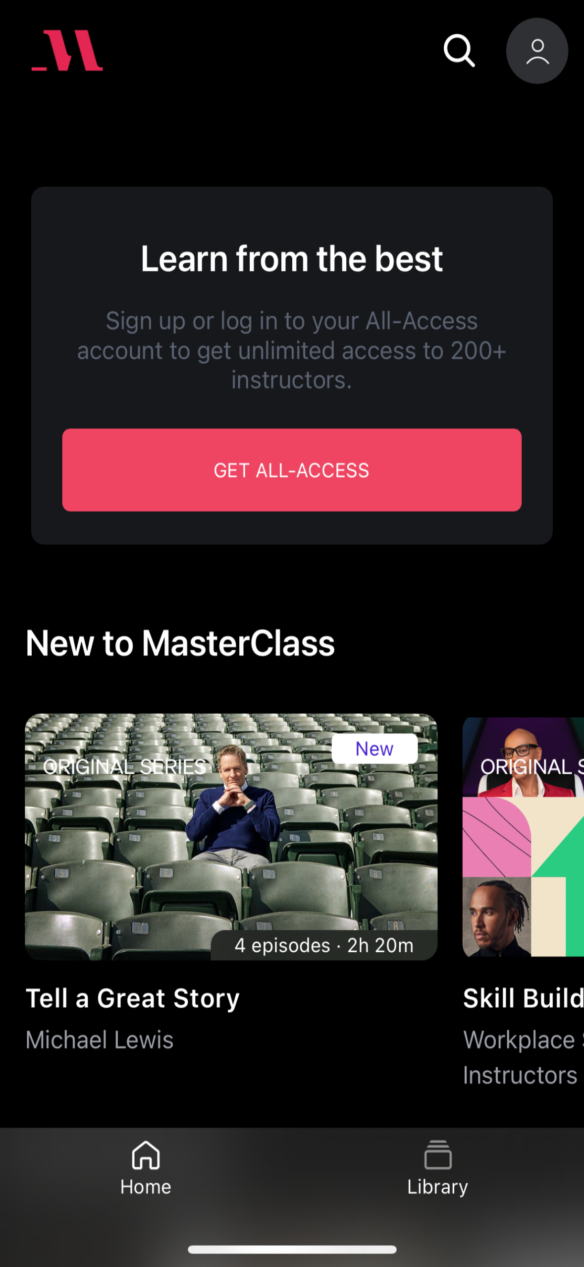 masterclass app screenshot 10