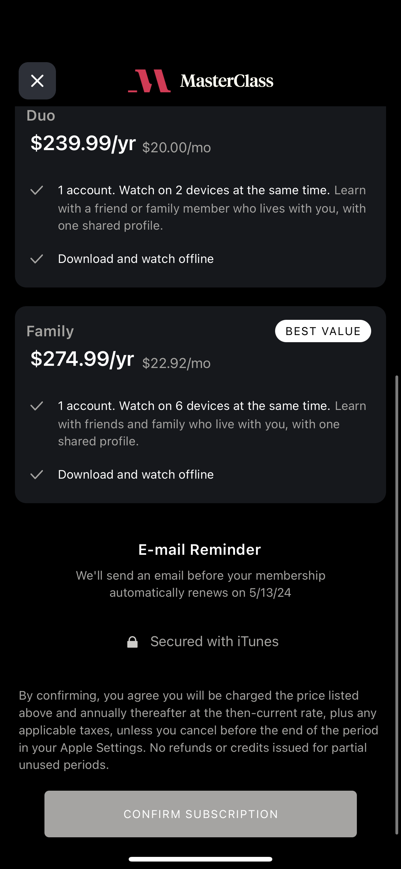 masterclass app screenshot 65