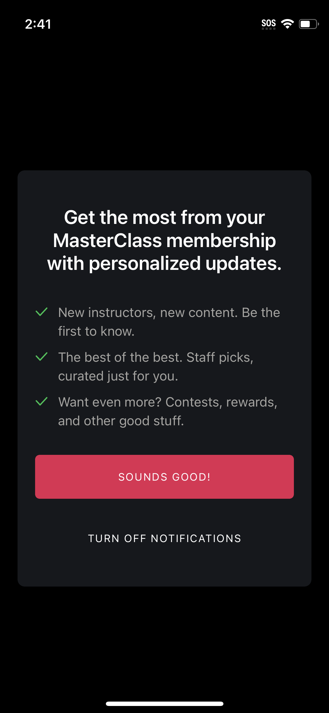 masterclass app screenshot 52