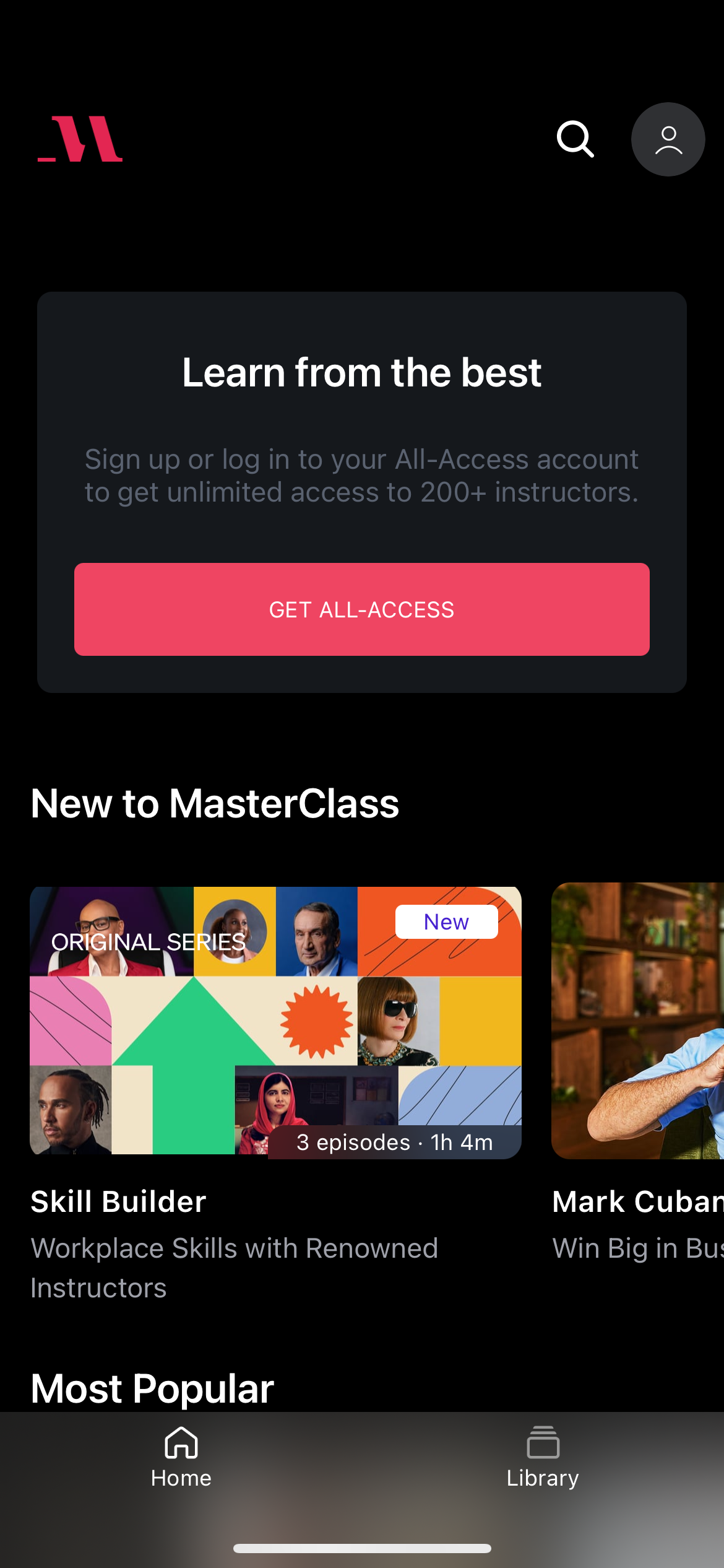 masterclass app screenshot 37