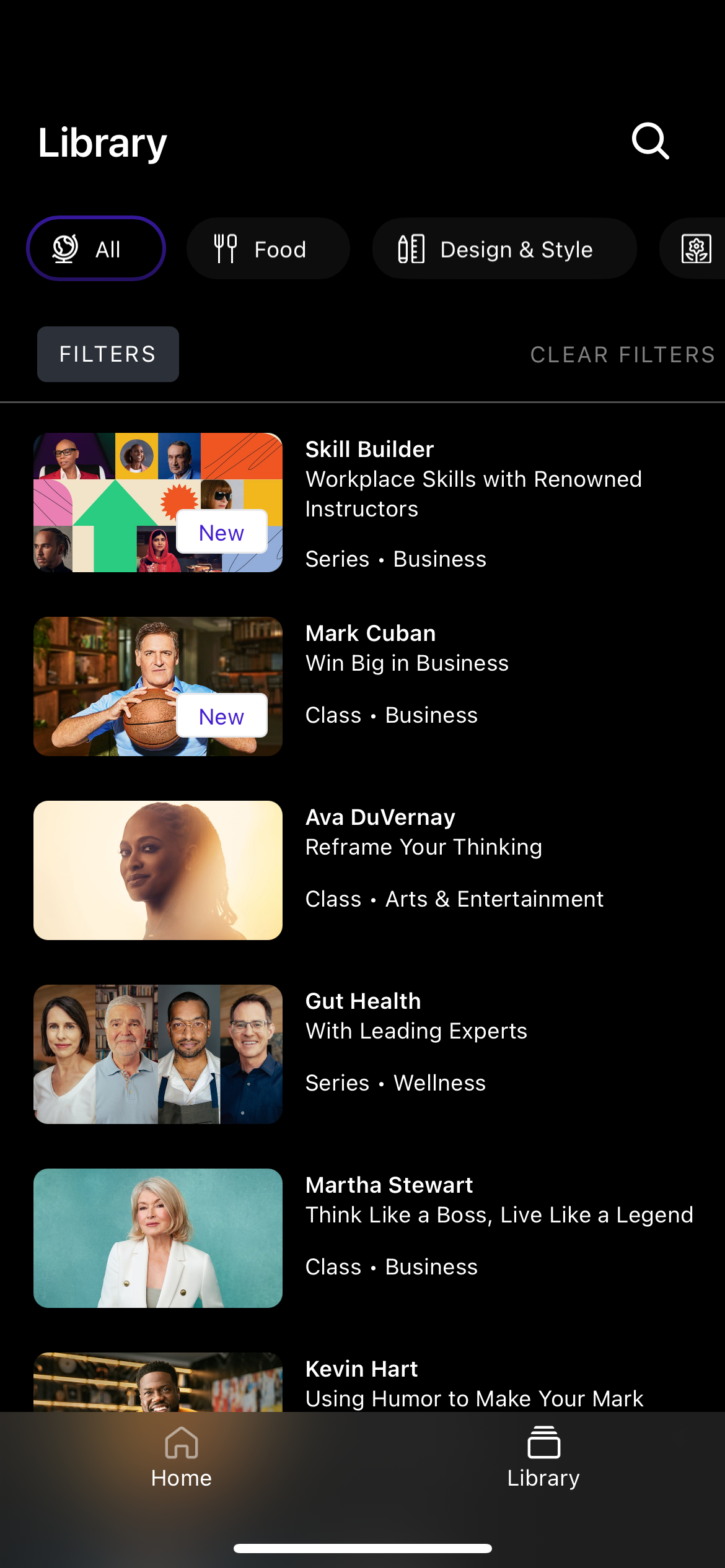 masterclass app screenshot 36