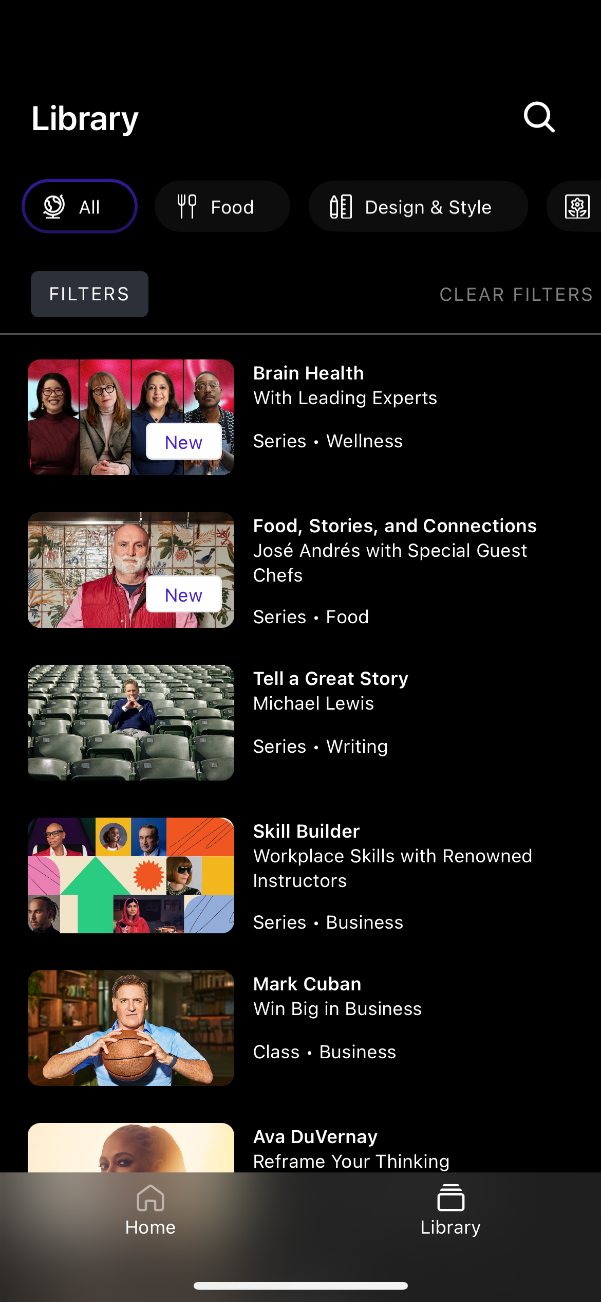 masterclass app screenshot 28