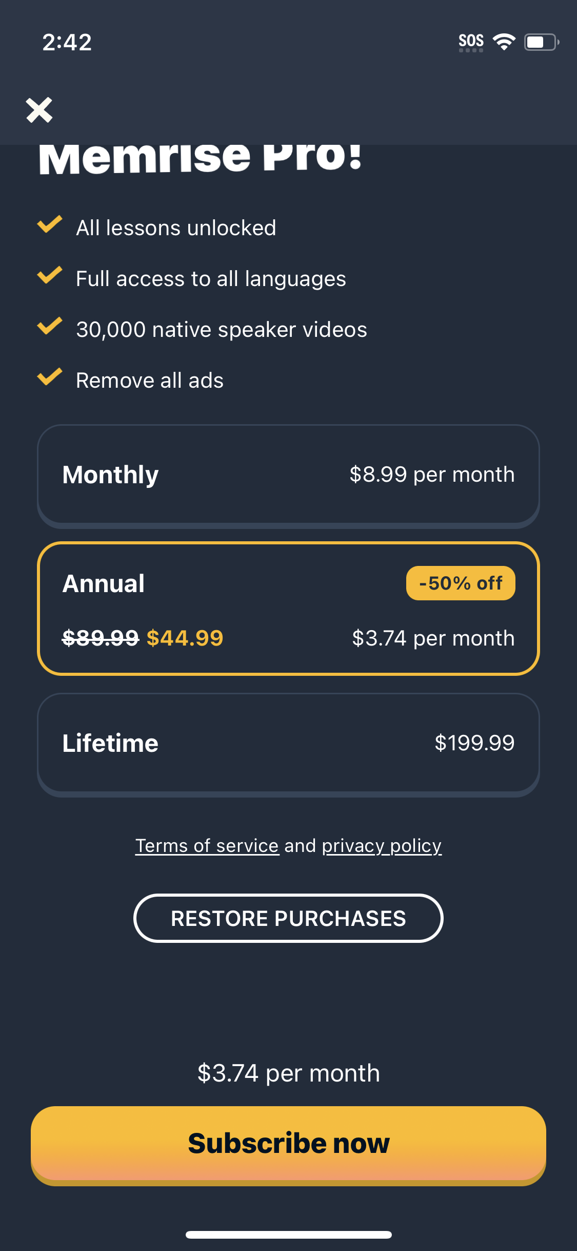 memrise app screenshot 109