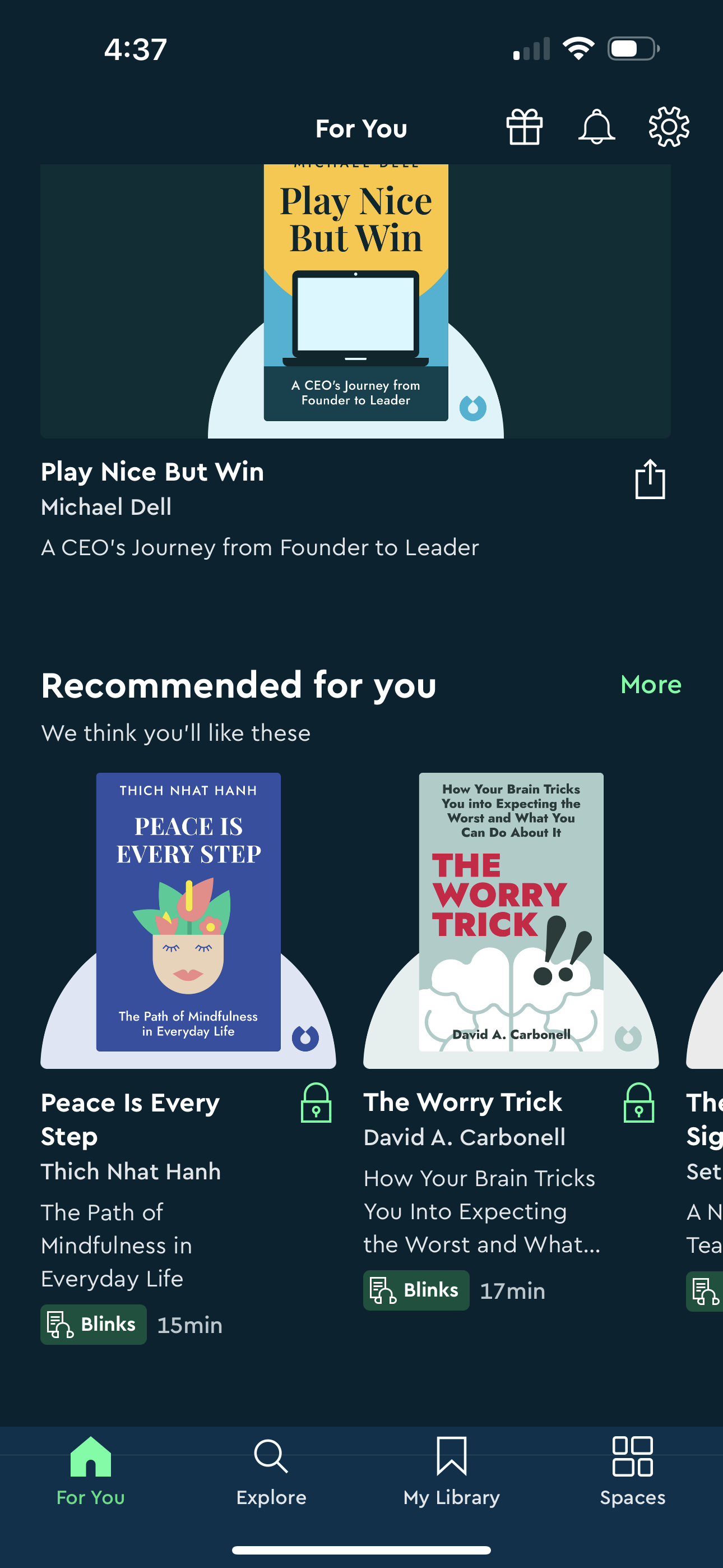 blinkist app screenshot 169
