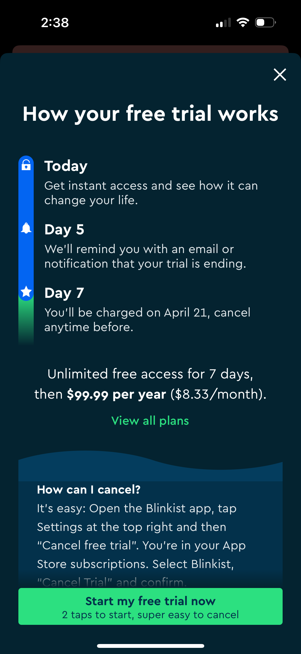 blinkist app screenshot 124