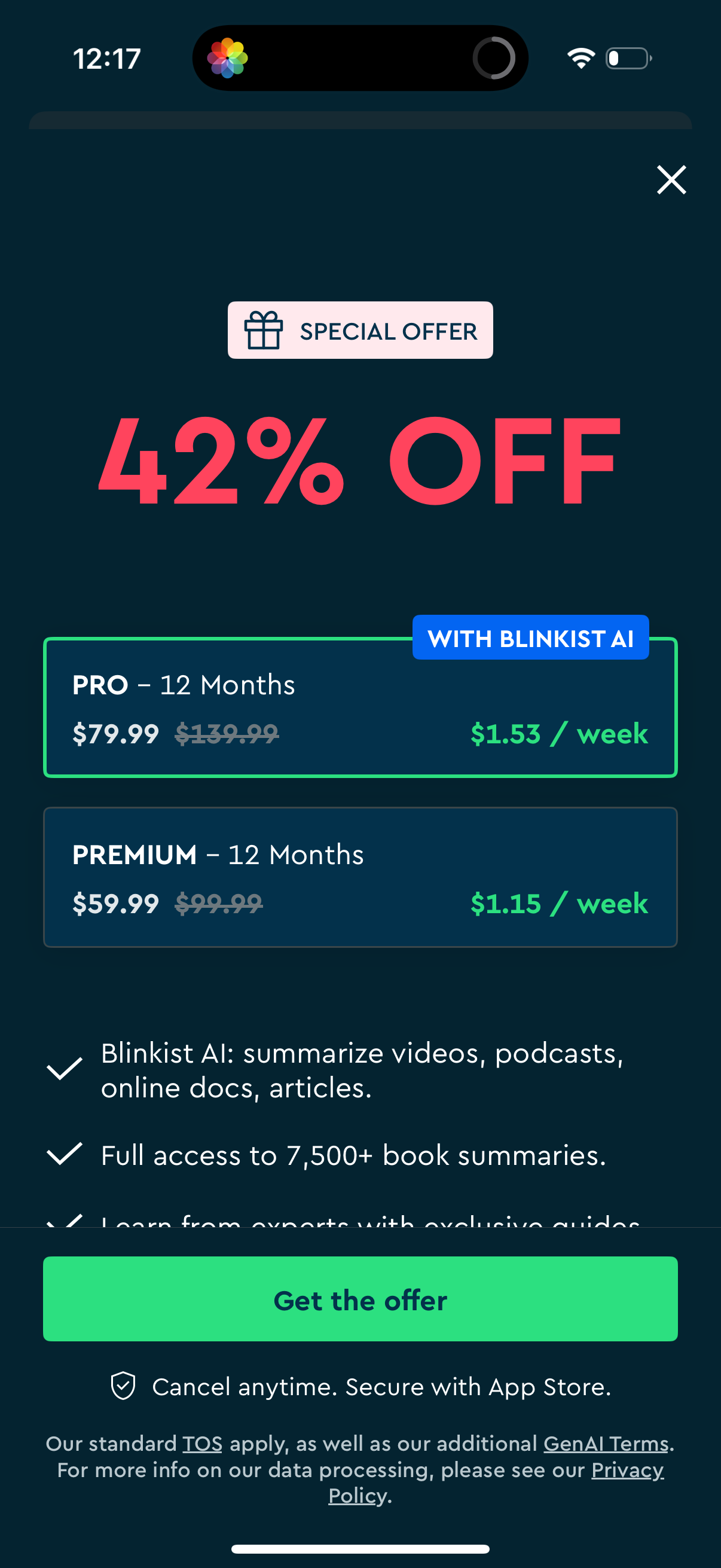 blinkist app screenshot 19