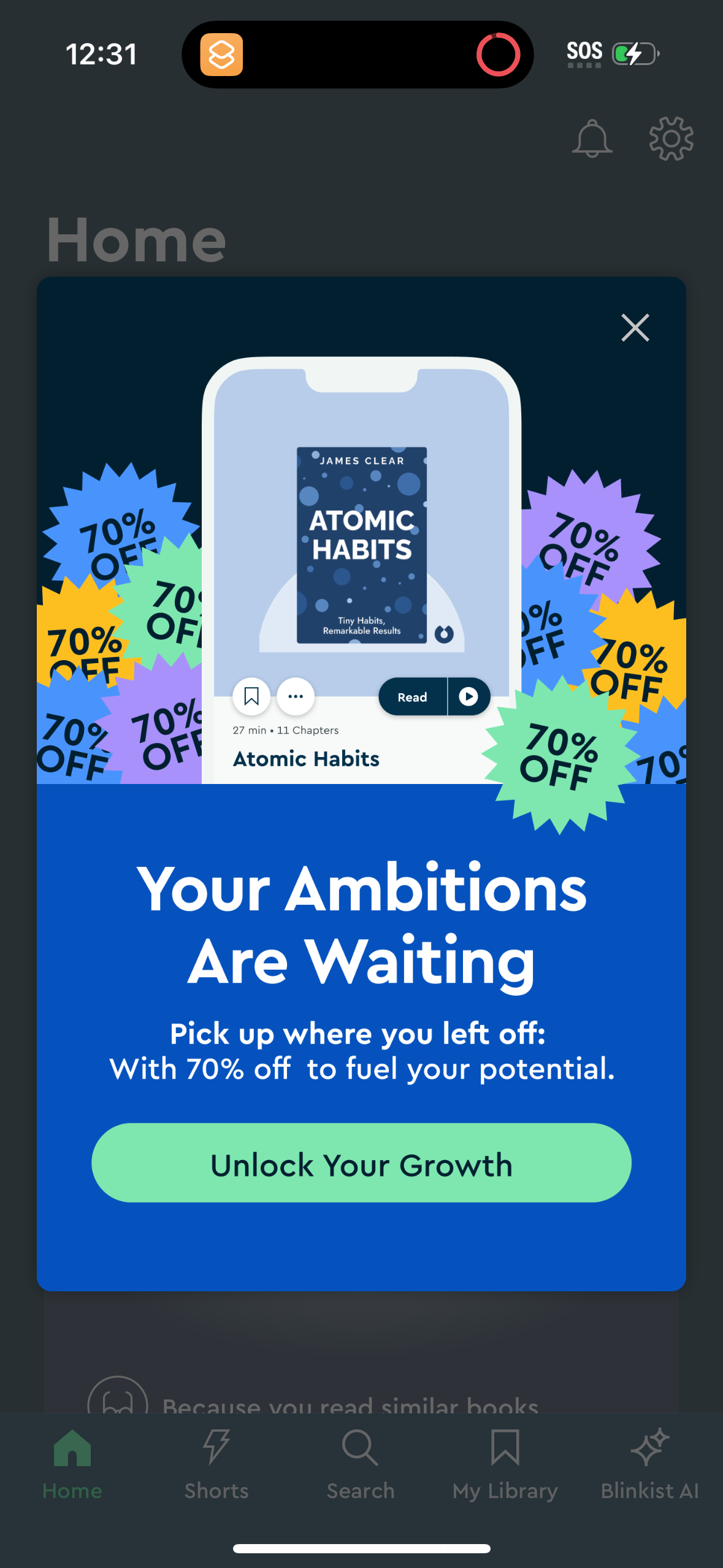 blinkist app screenshot 3