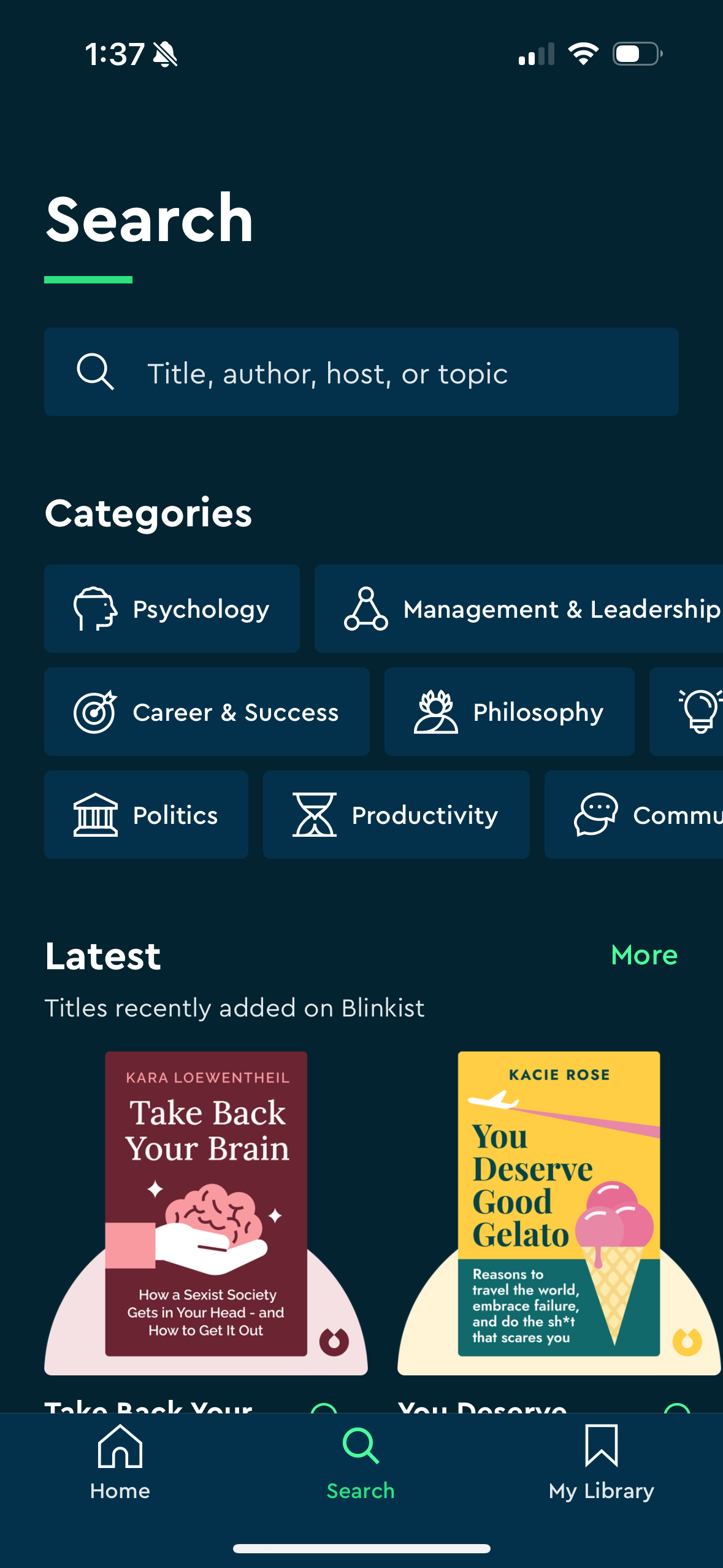 blinkist app screenshot 79