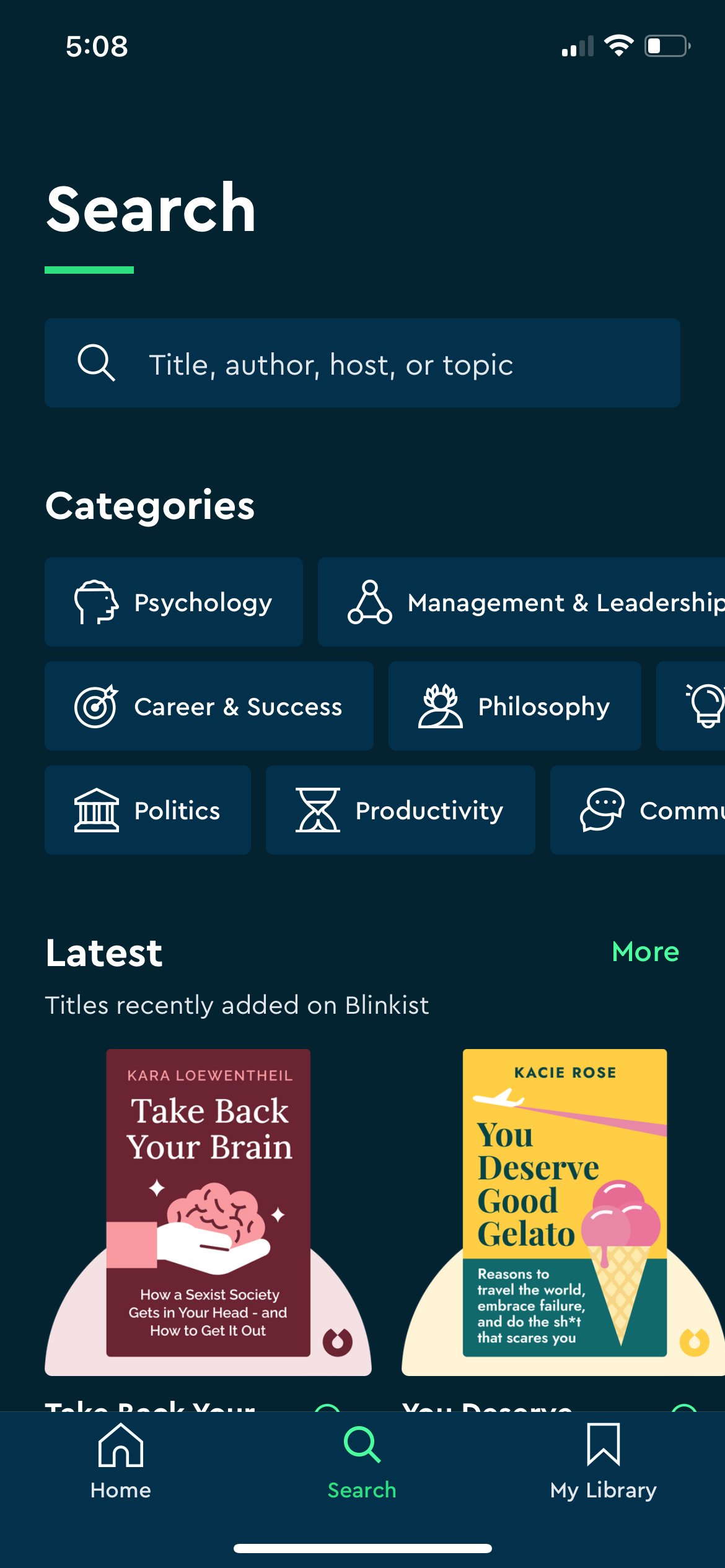blinkist app screenshot 82