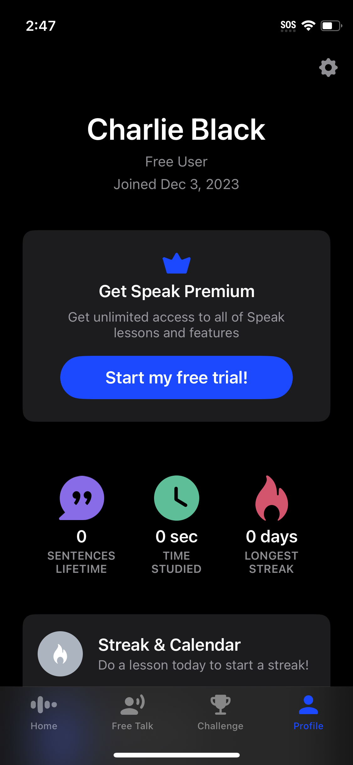 speak app screenshot 173