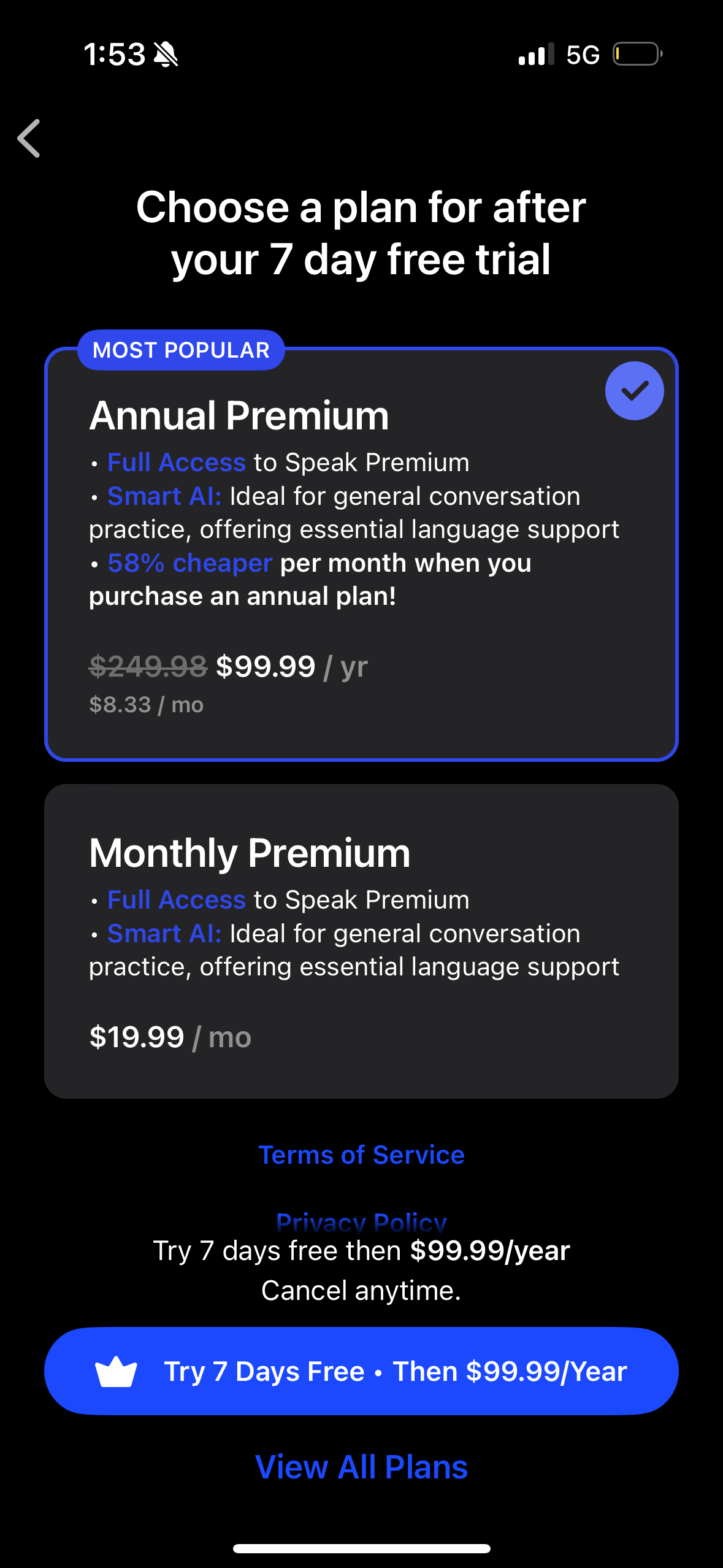 speak app screenshot 164
