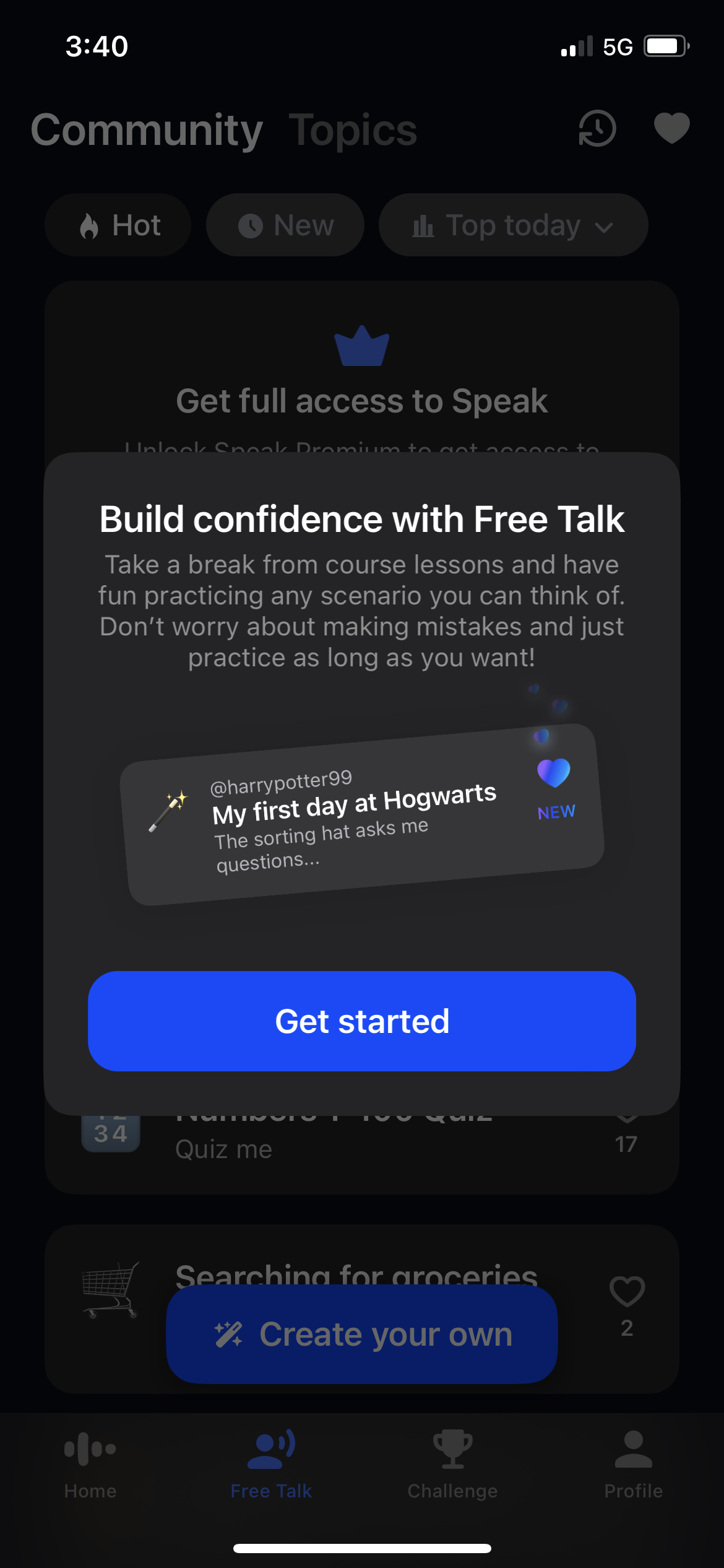 speak app screenshot 128