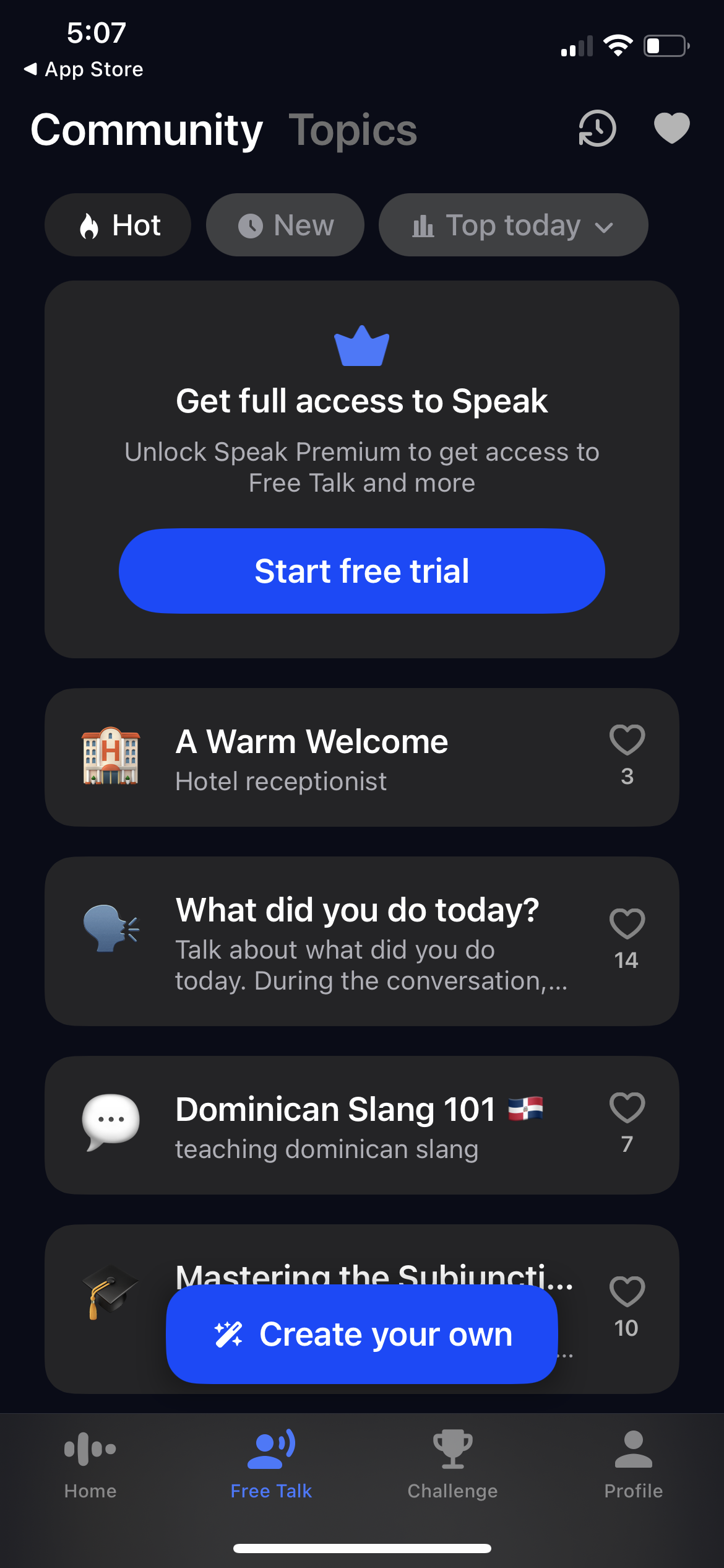 speak app screenshot 115
