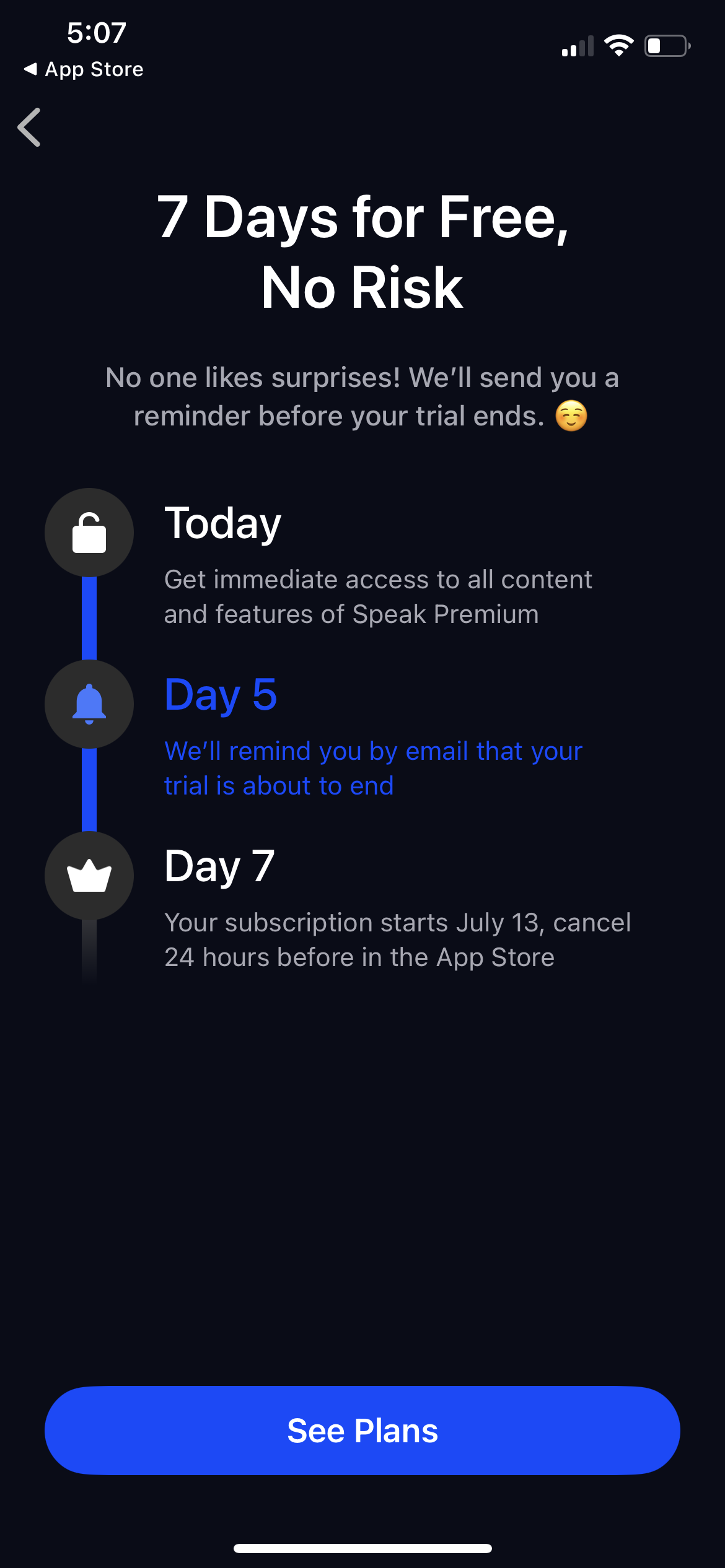 speak app screenshot 112