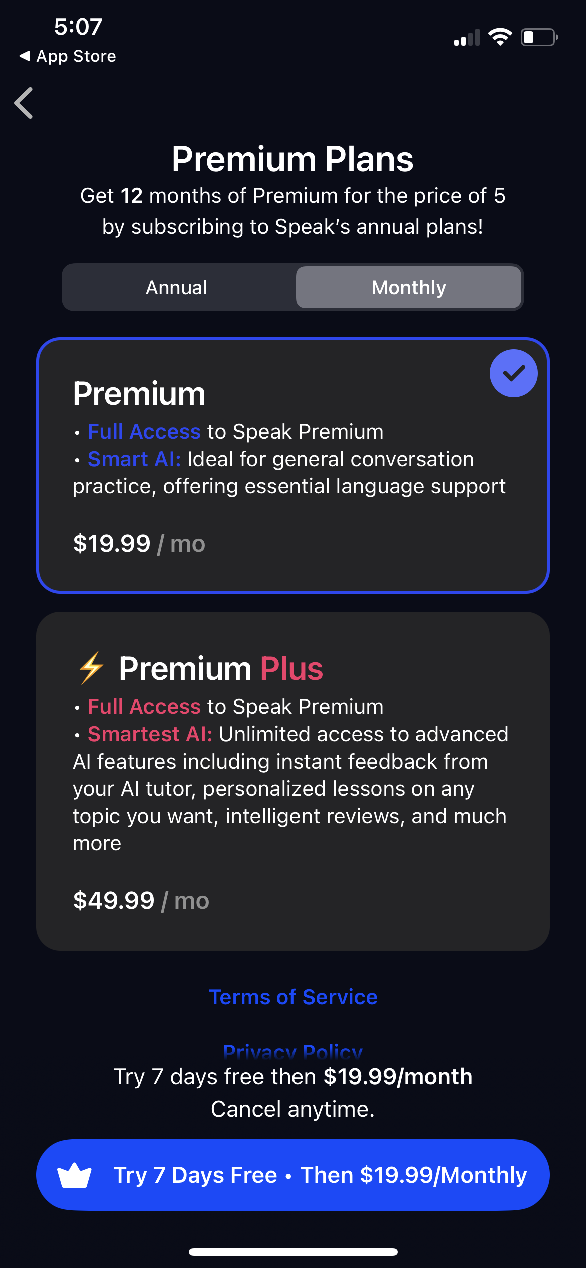 speak app screenshot 110