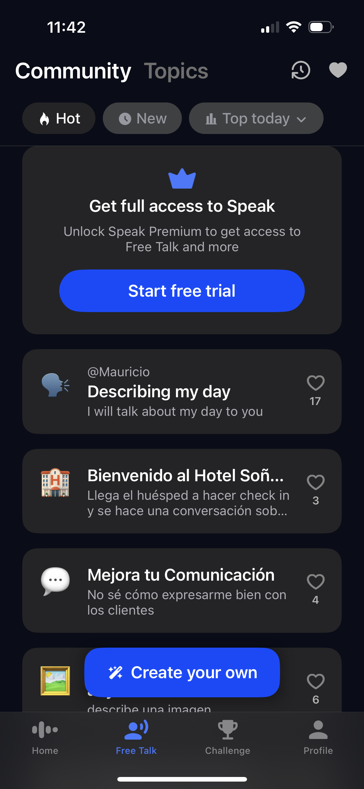 speak app screenshot 93