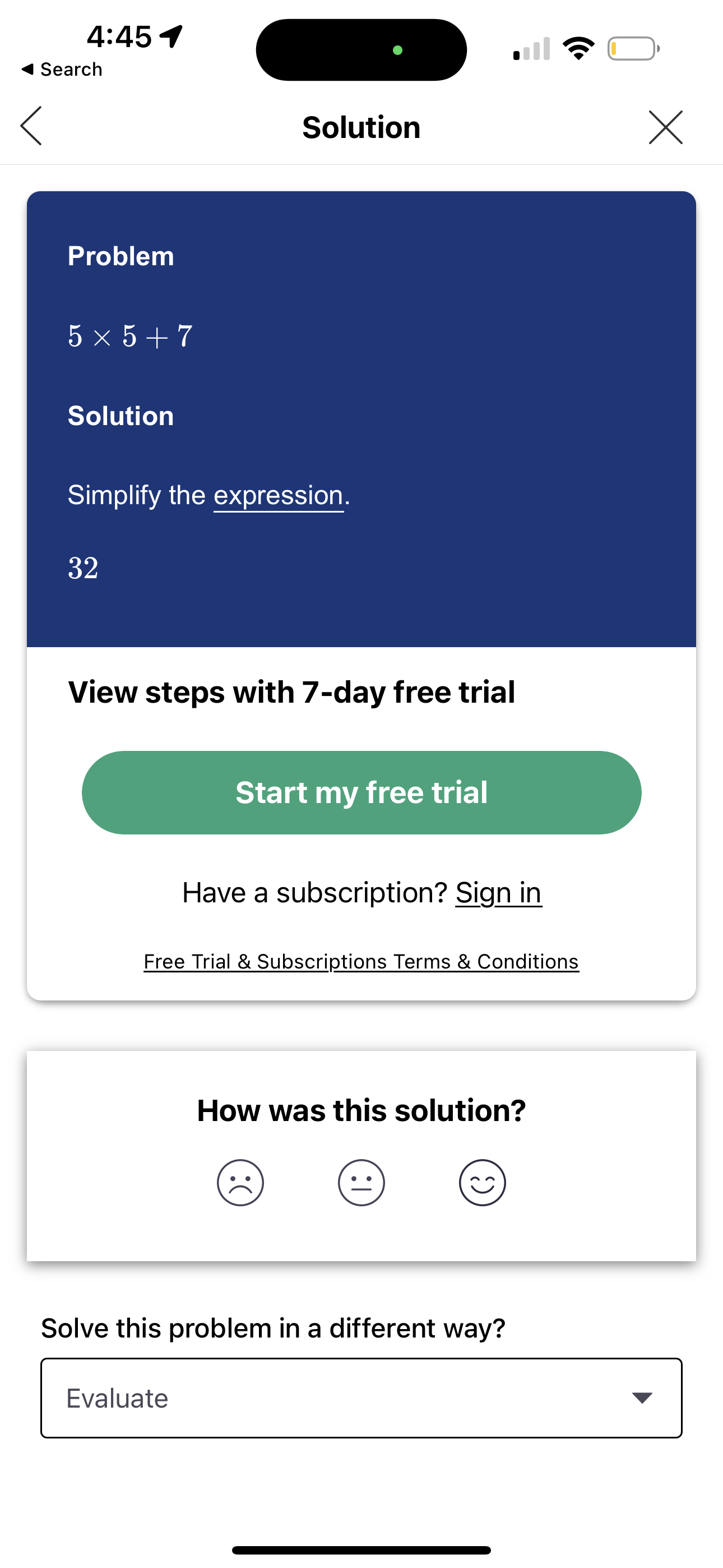 mathway app screenshot 111