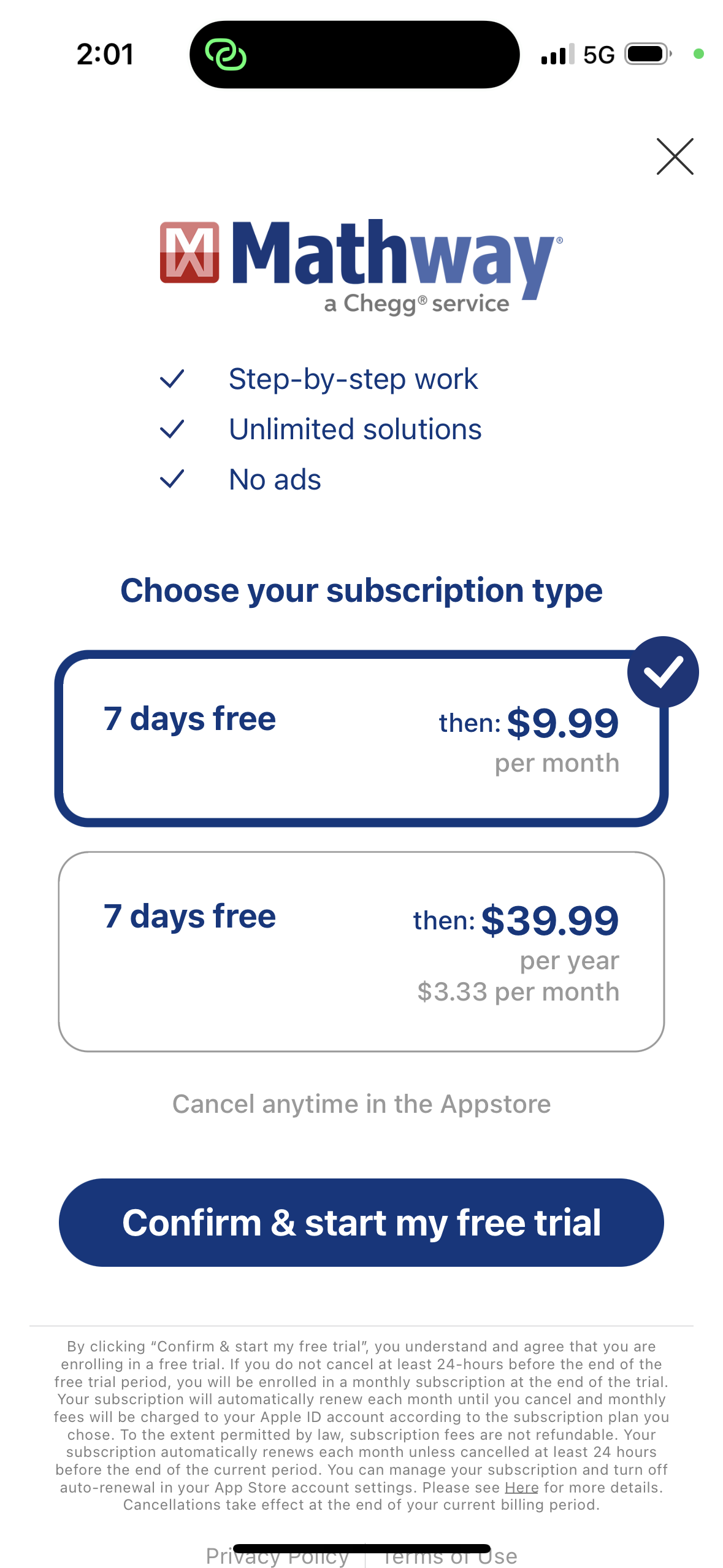 mathway app screenshot 103