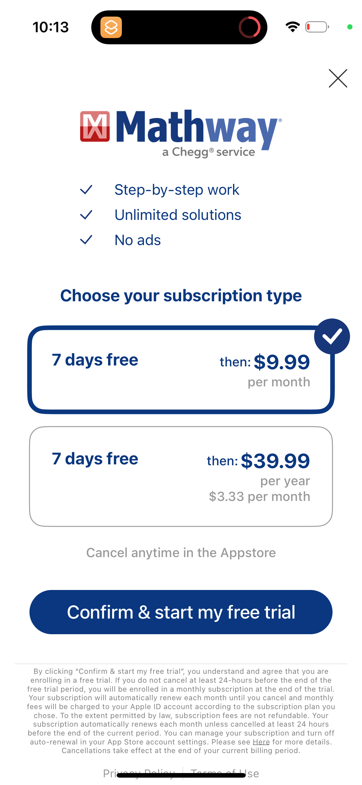 mathway app screenshot 101