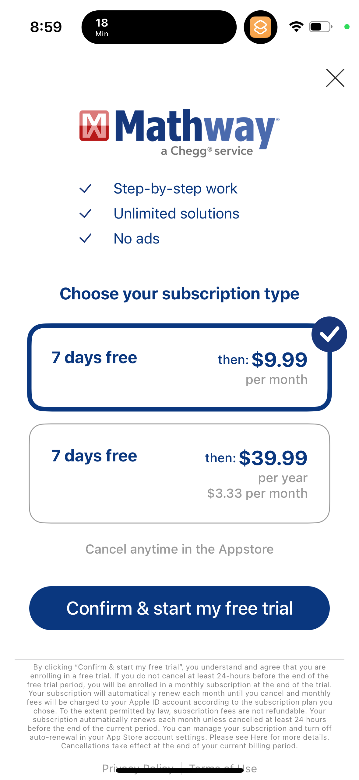 mathway app screenshot 94