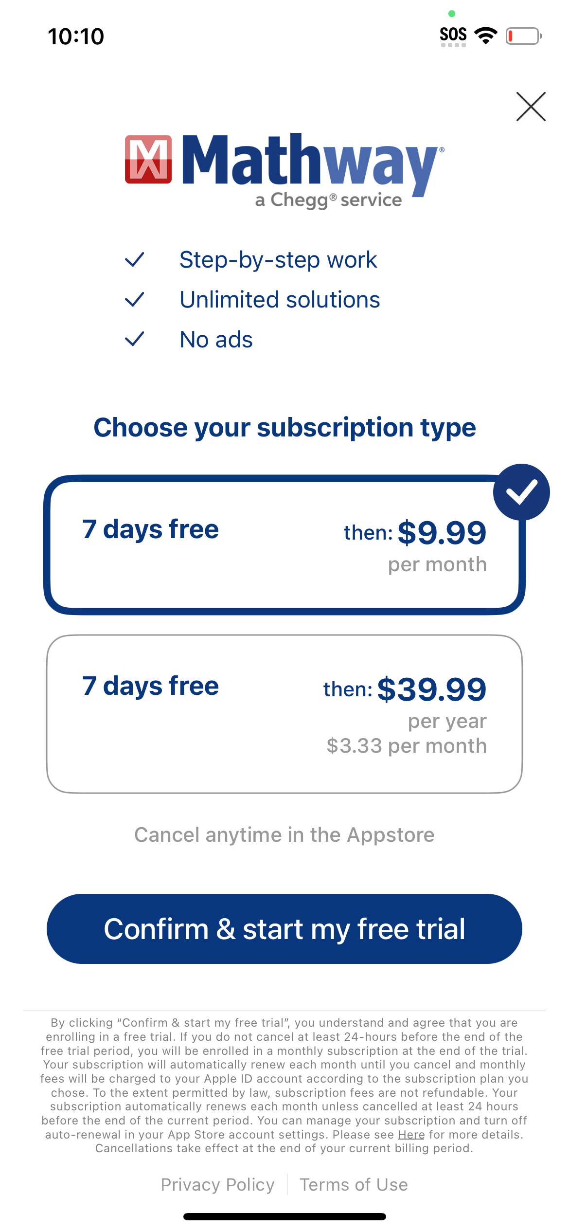 mathway app screenshot 88