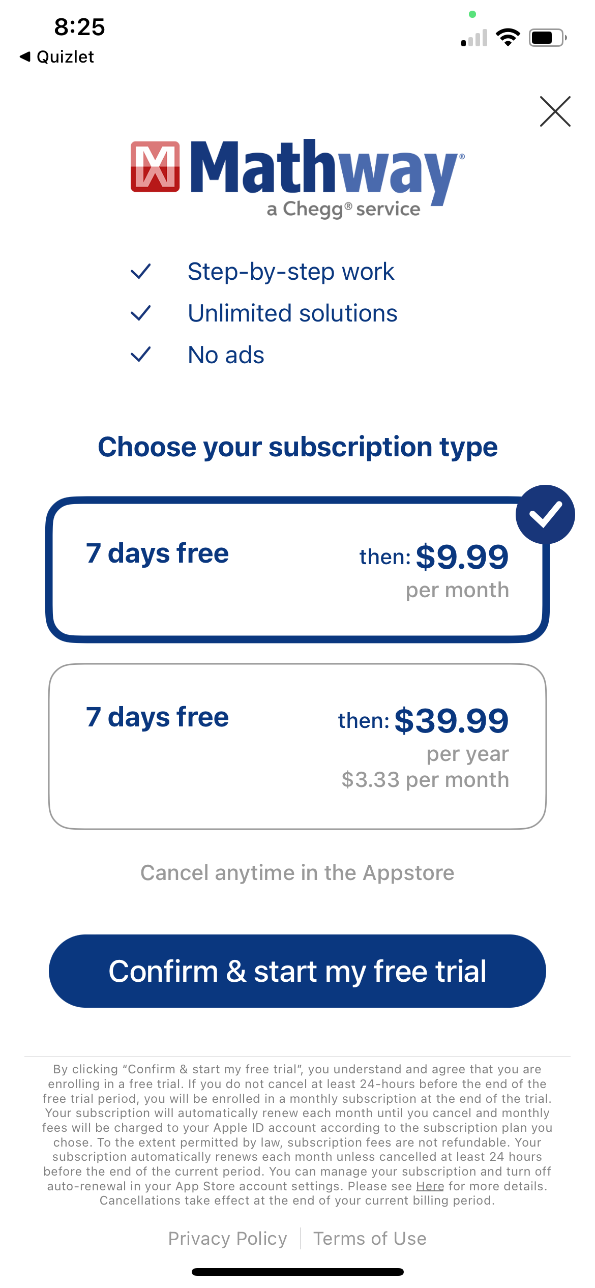 mathway app screenshot 72