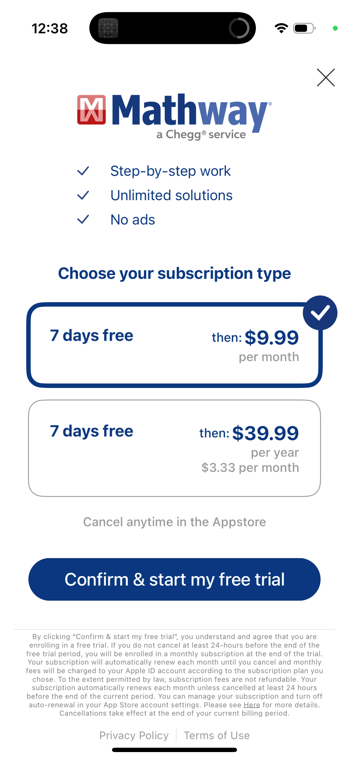 mathway app screenshot 20