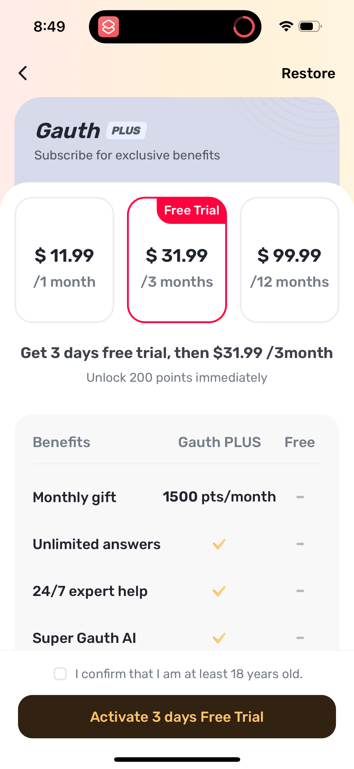 gauthmath app screenshot 100