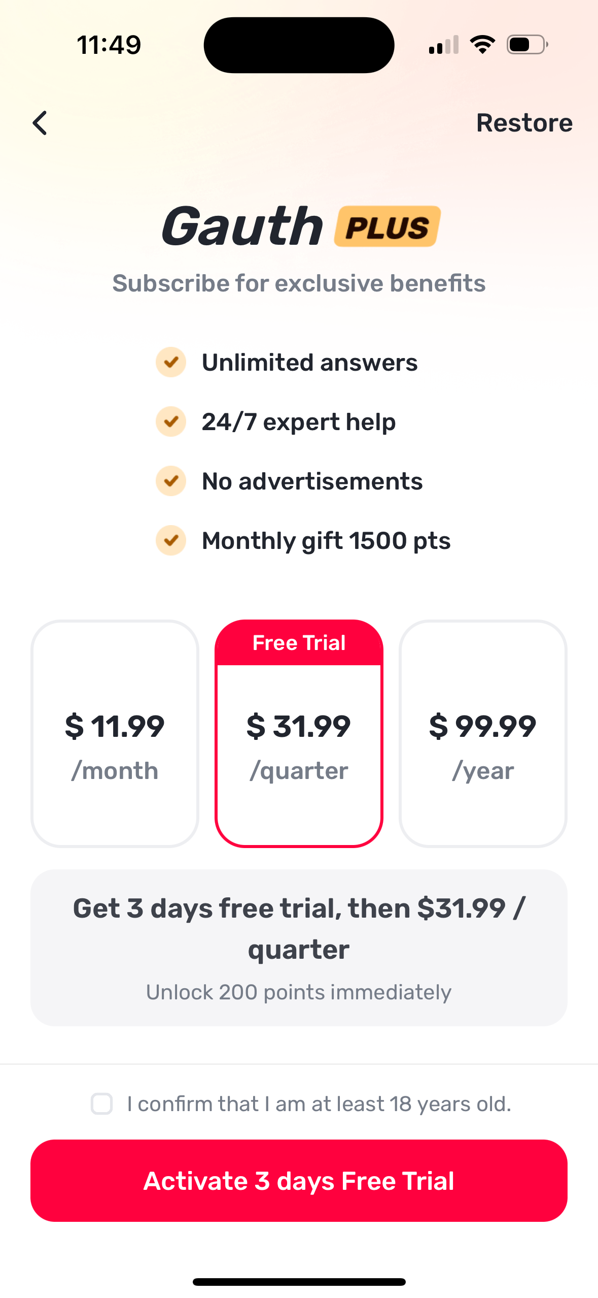 gauthmath app screenshot 42