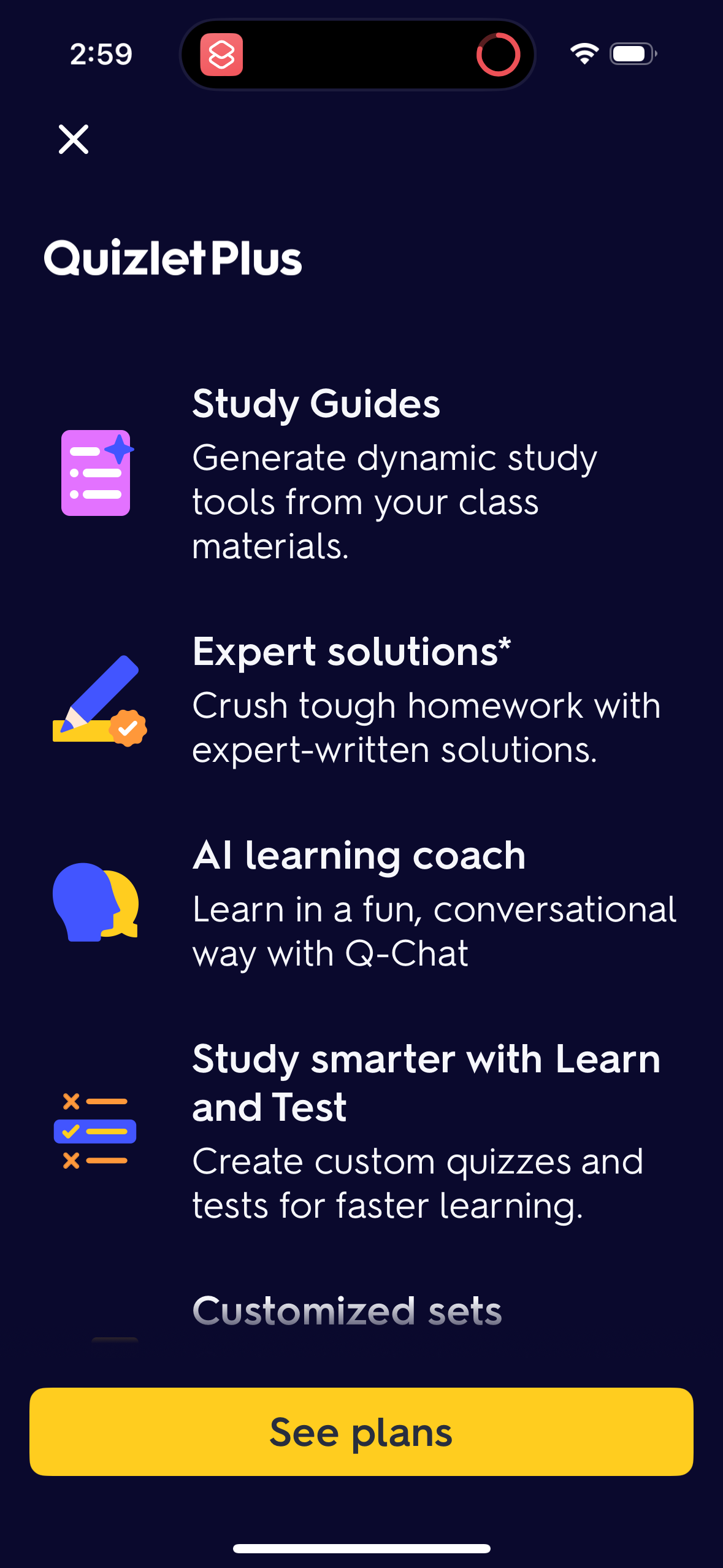 quizlet app screenshot 30