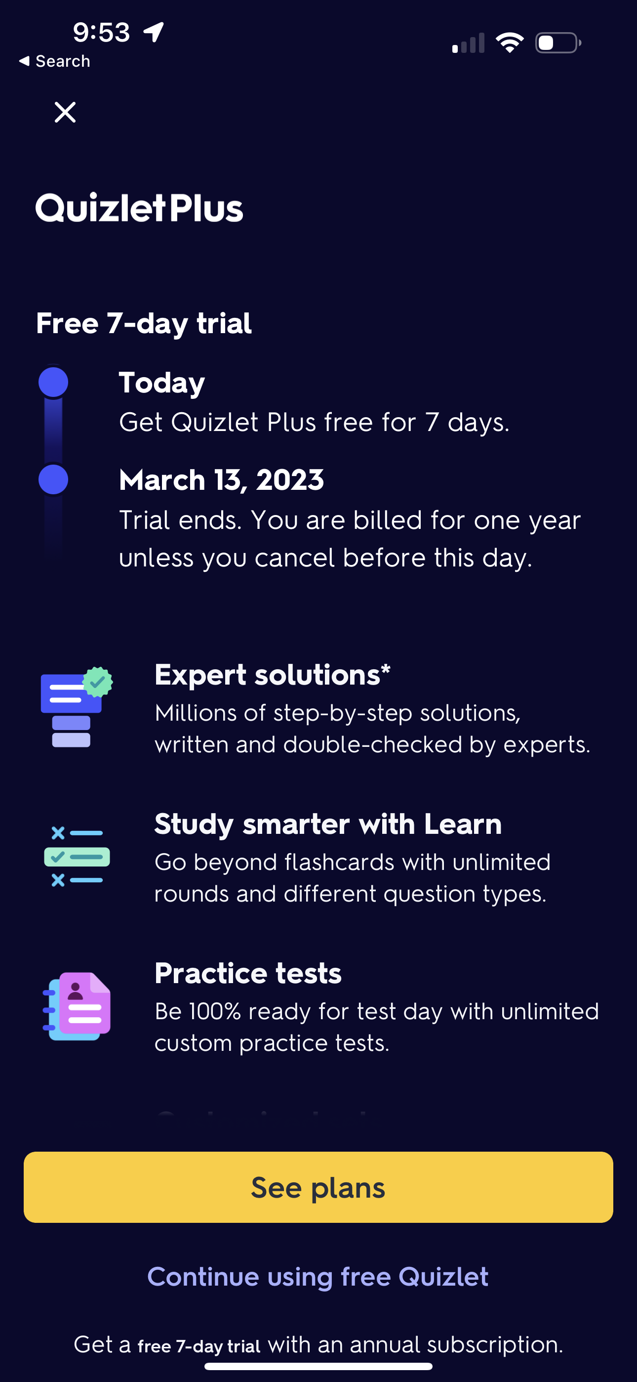 quizlet app screenshot 137