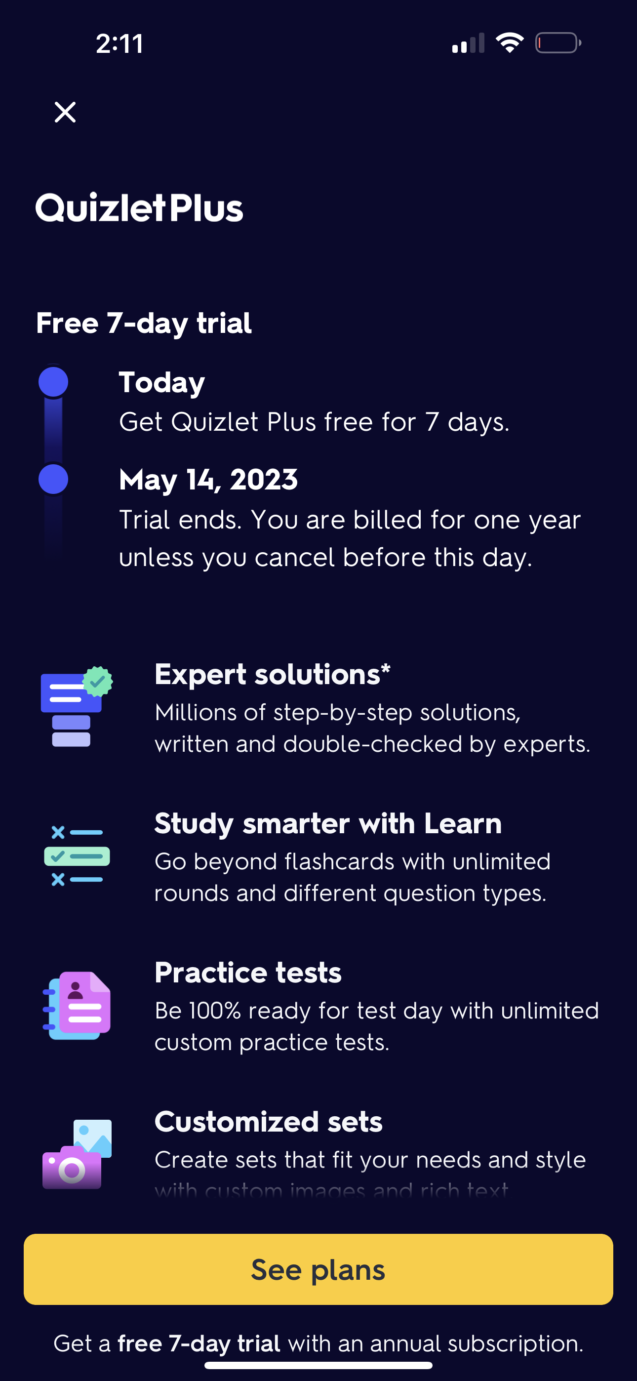 quizlet app screenshot 136