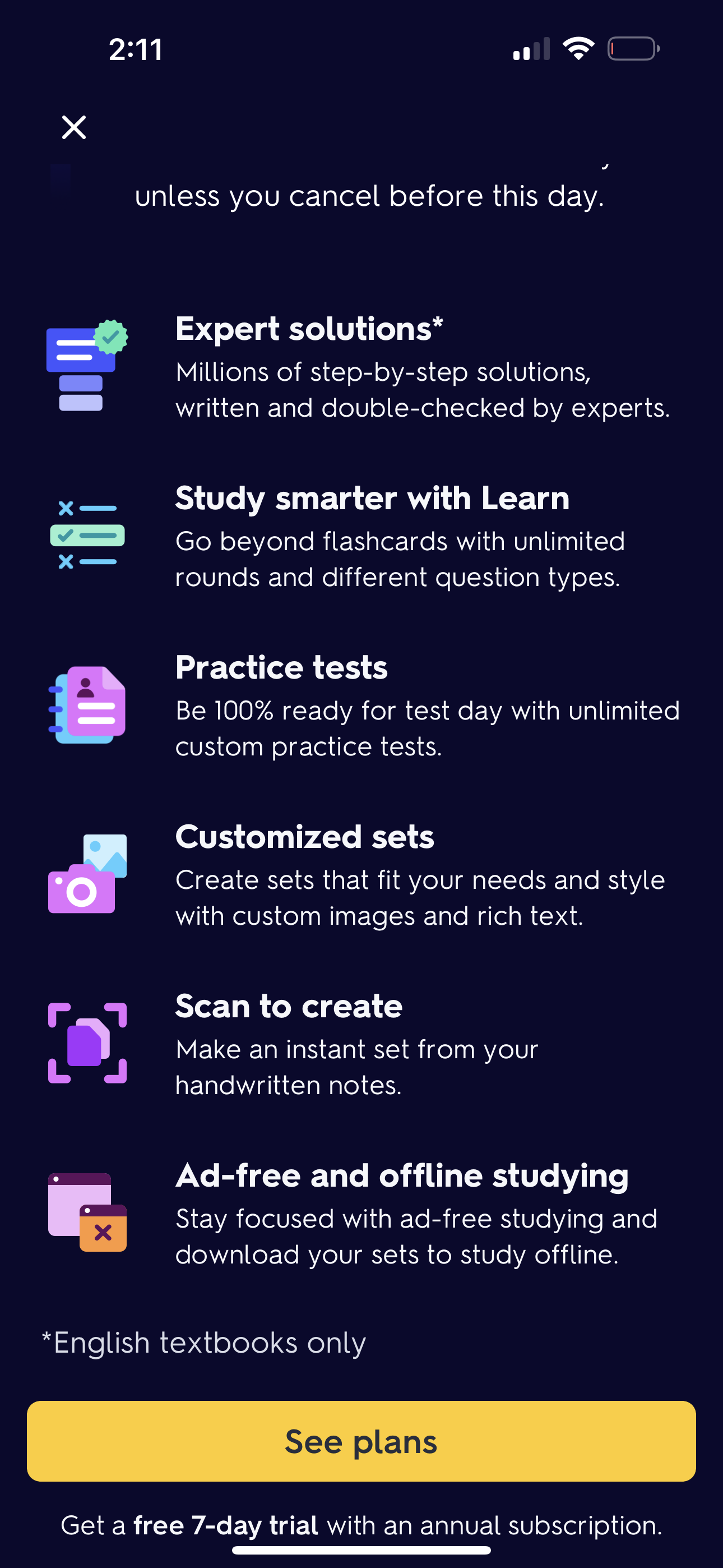 quizlet app screenshot 135