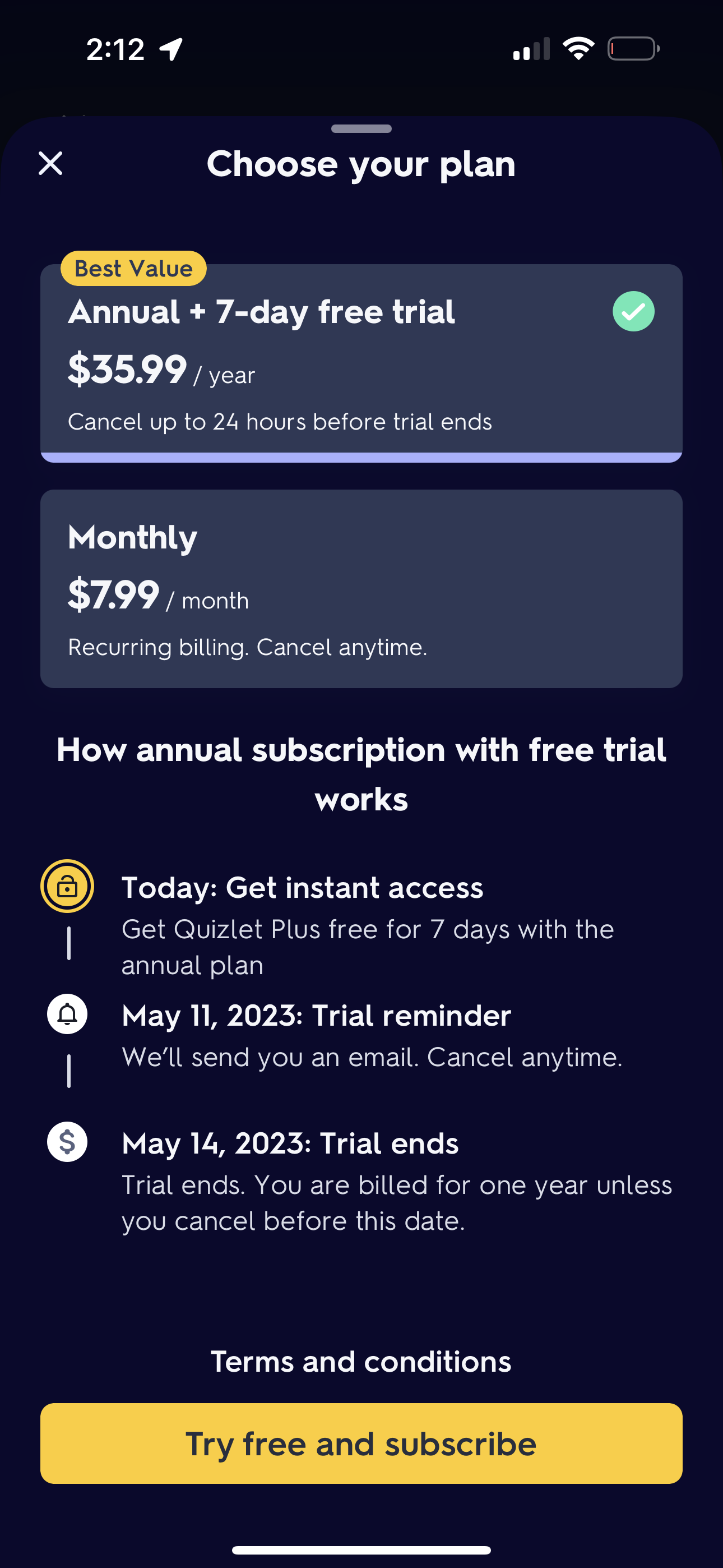 quizlet app screenshot 134