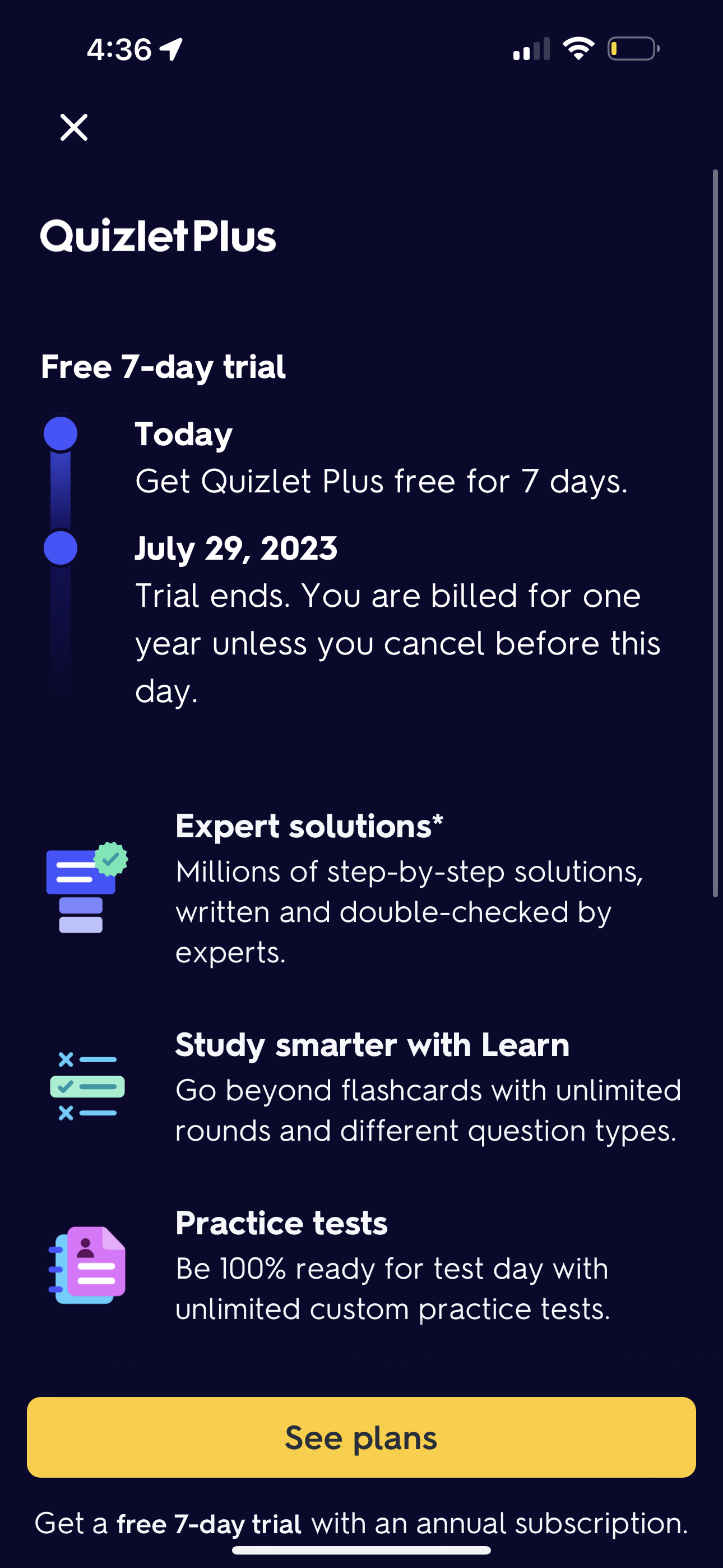 quizlet app screenshot 130