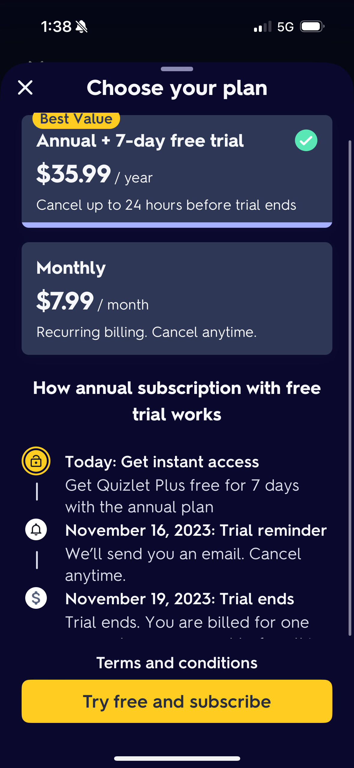 quizlet app screenshot 117